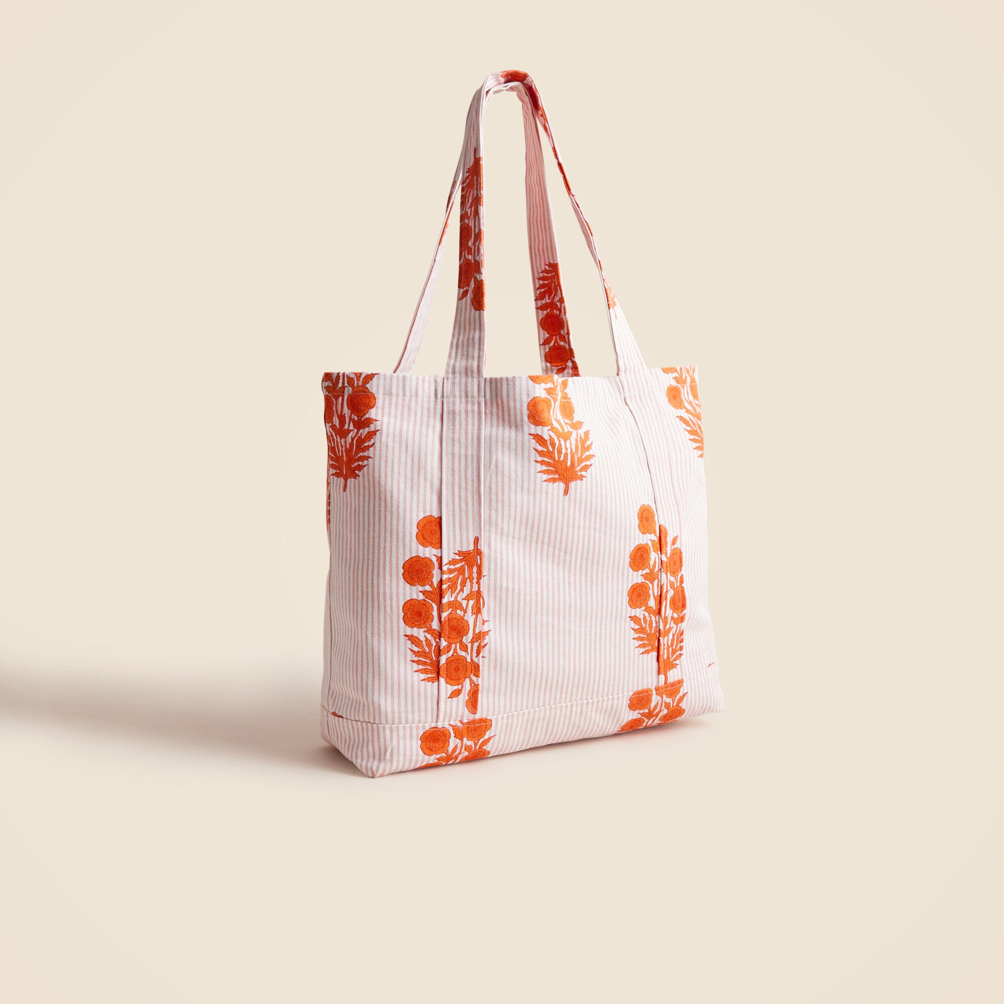 SZ Blockprints™ X J.Crew tote bag