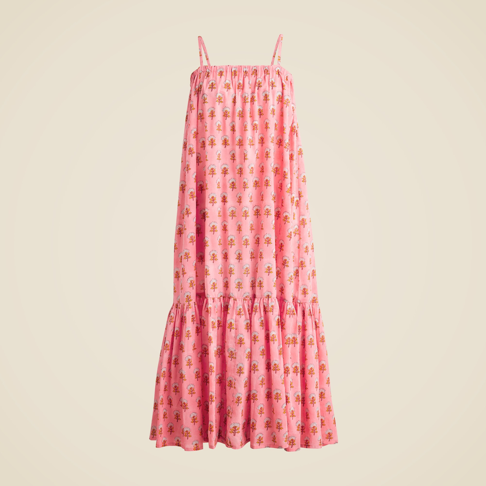 womens SZ Blockprints&trade; X J.Crew tiered dress