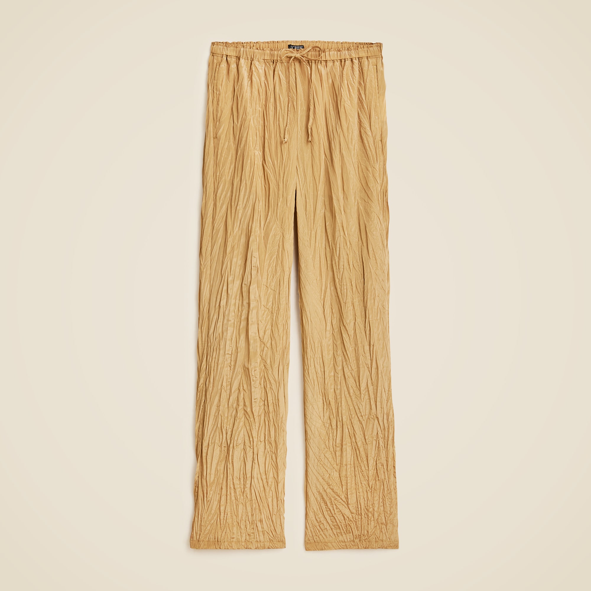 New Soleil pant in crinkled viscose blend