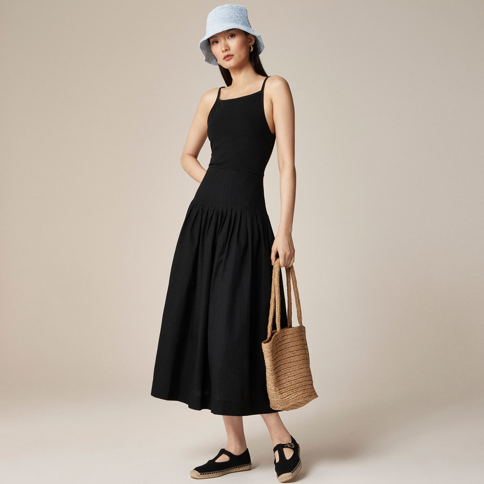 womens Pintuck mixy dress