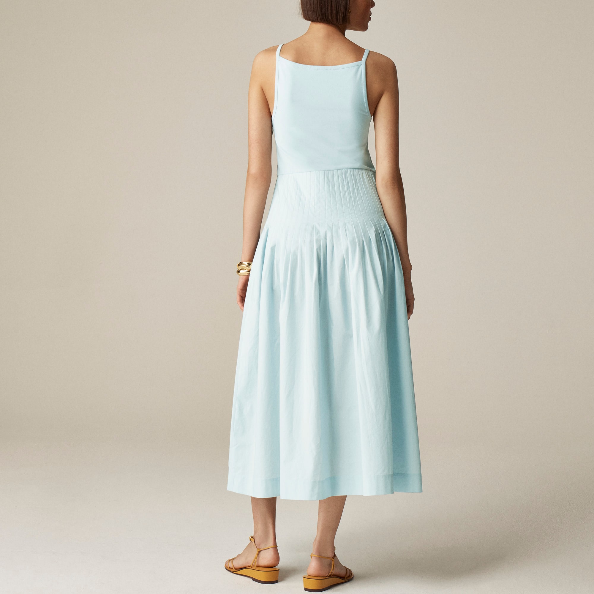 womens Pintuck mixy dress