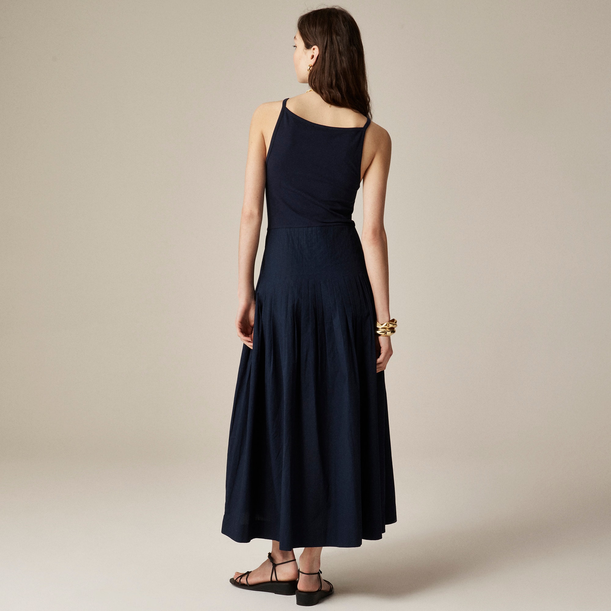 womens Pintuck mixy dress
