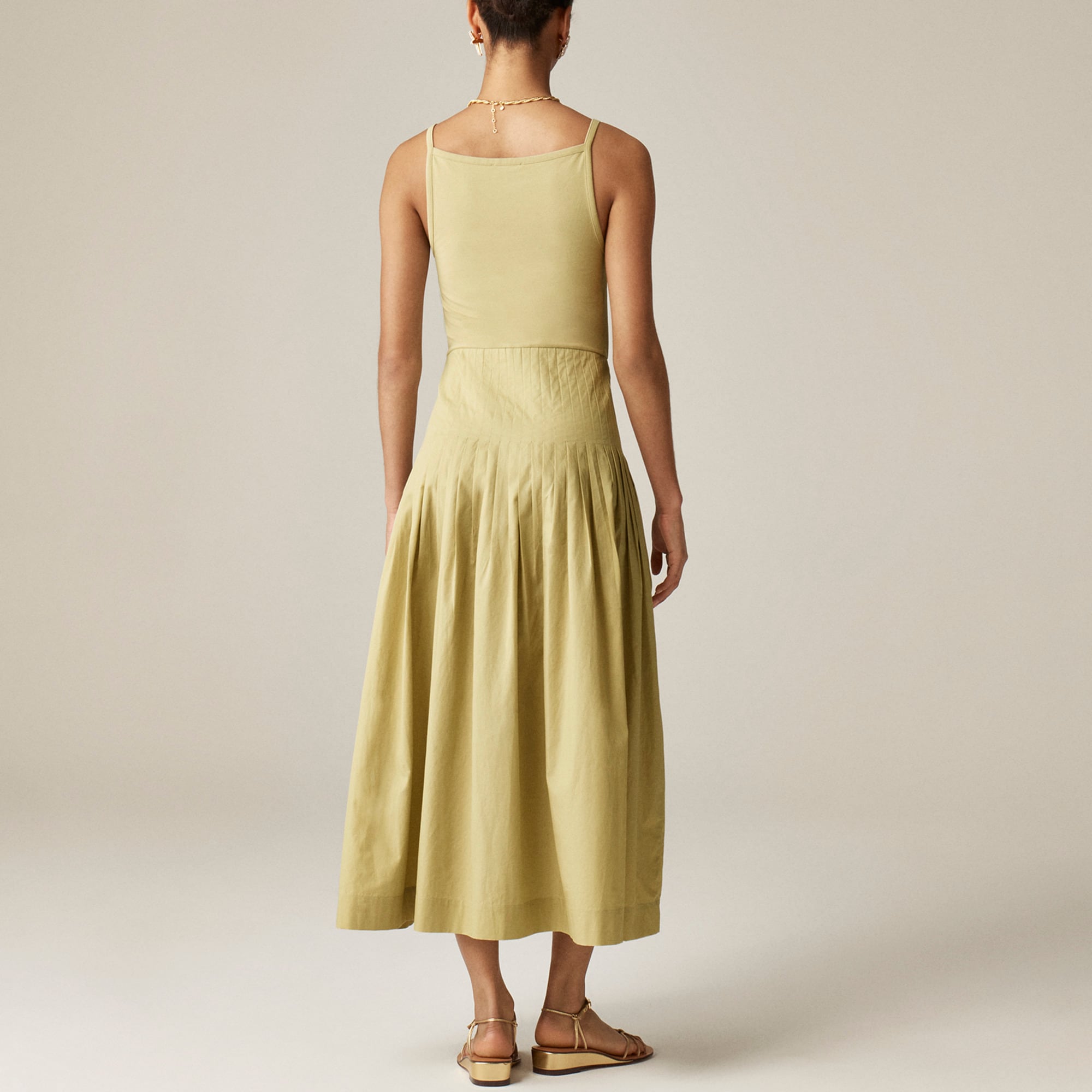 womens Pintuck mixy dress