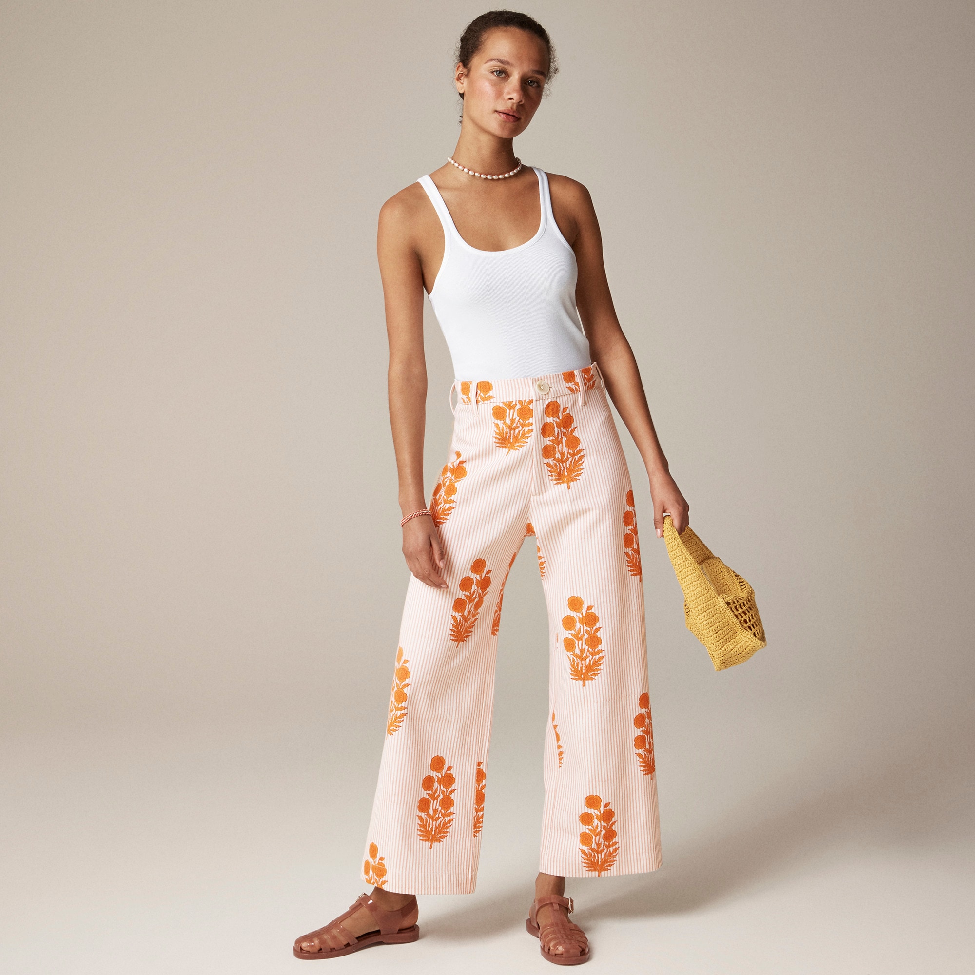 J.Crew: SZ Blockprints™ X J.Crew Denim Disco Pant For Women