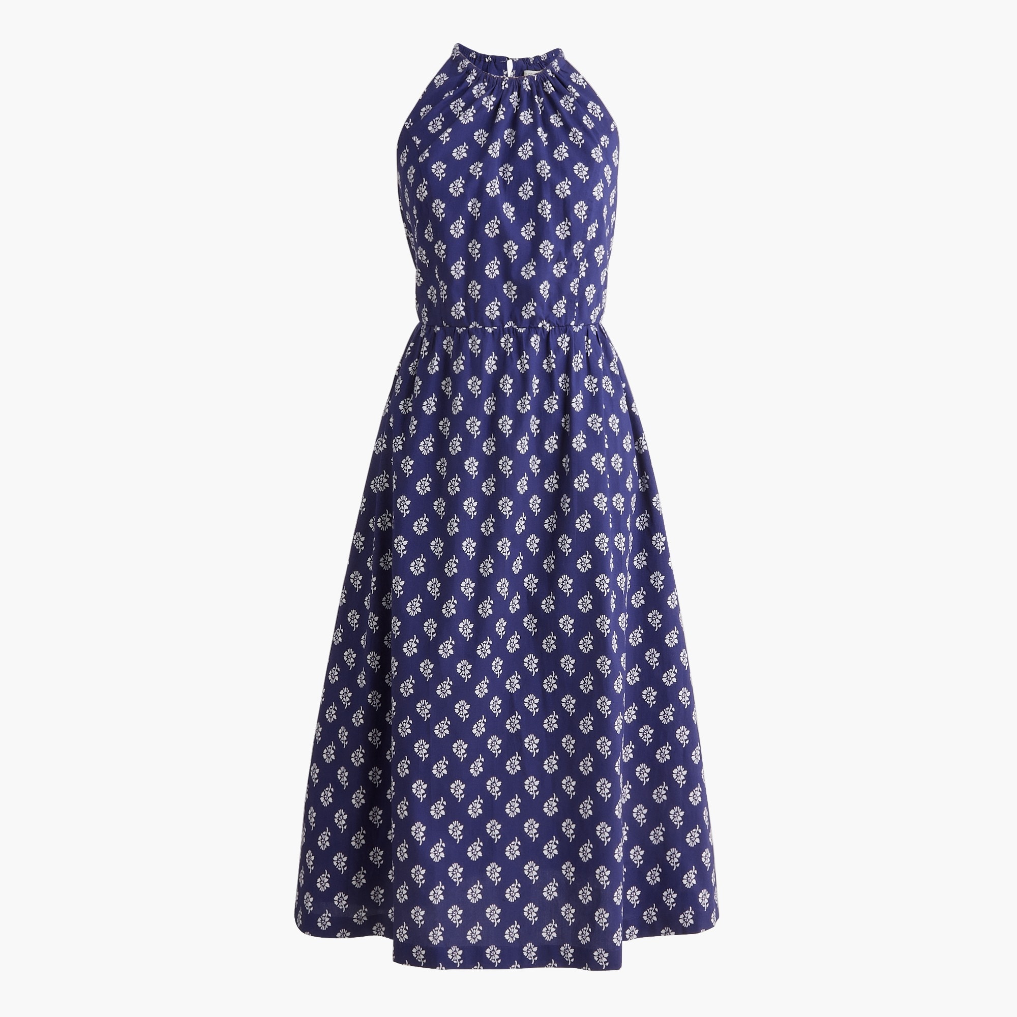 Factory: Strappy Poplin Halter Dress For Women