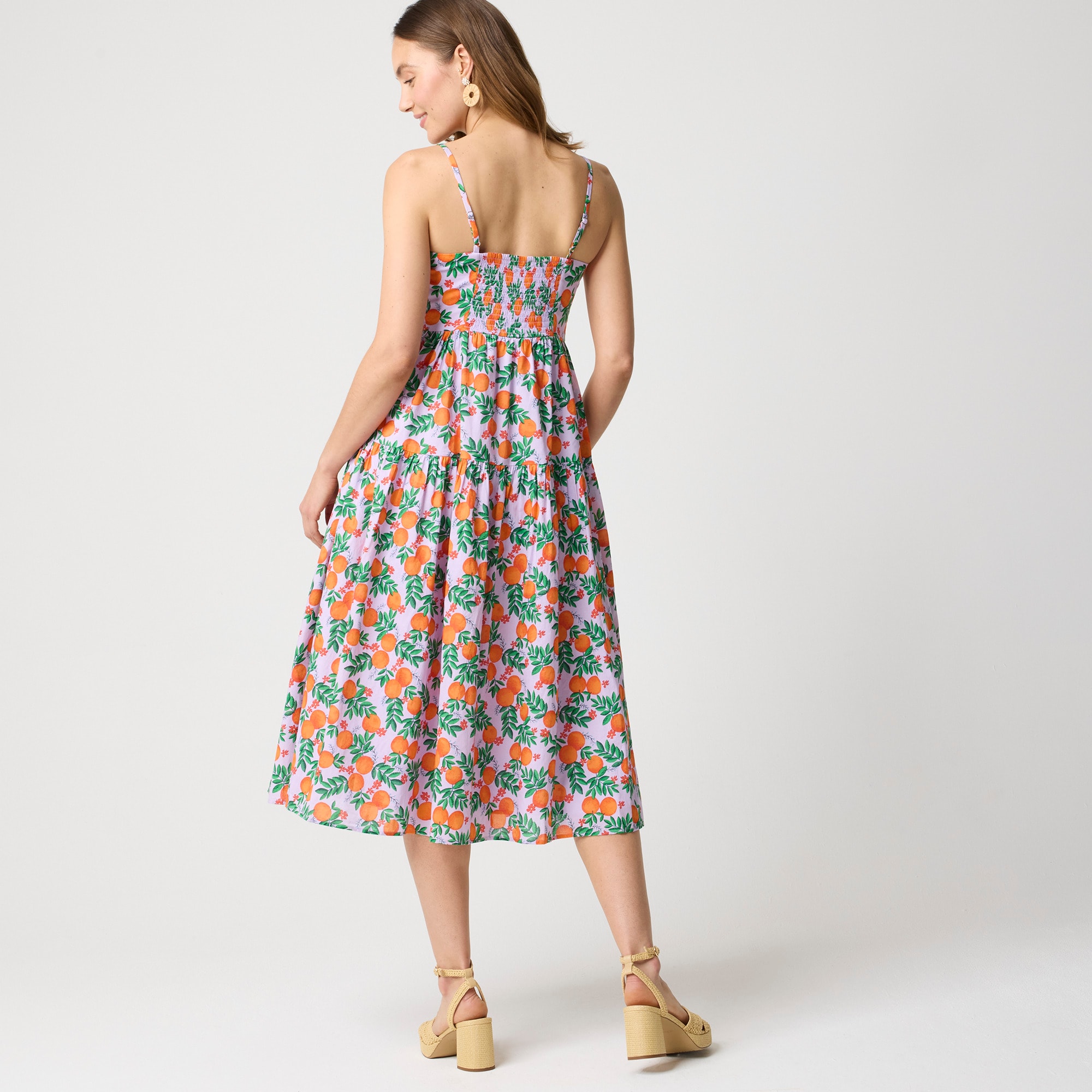 Strappy midi dress