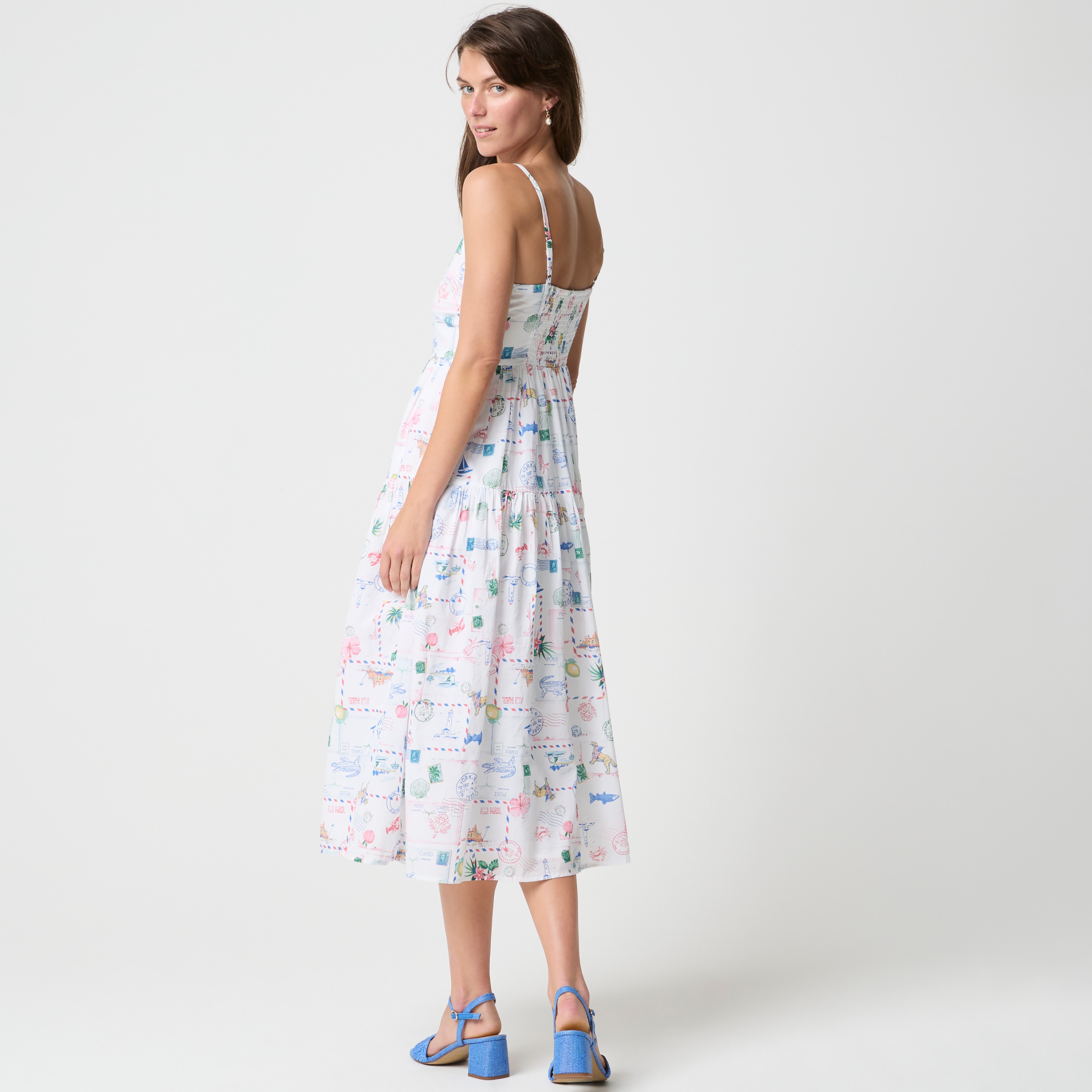 Strappy midi dress