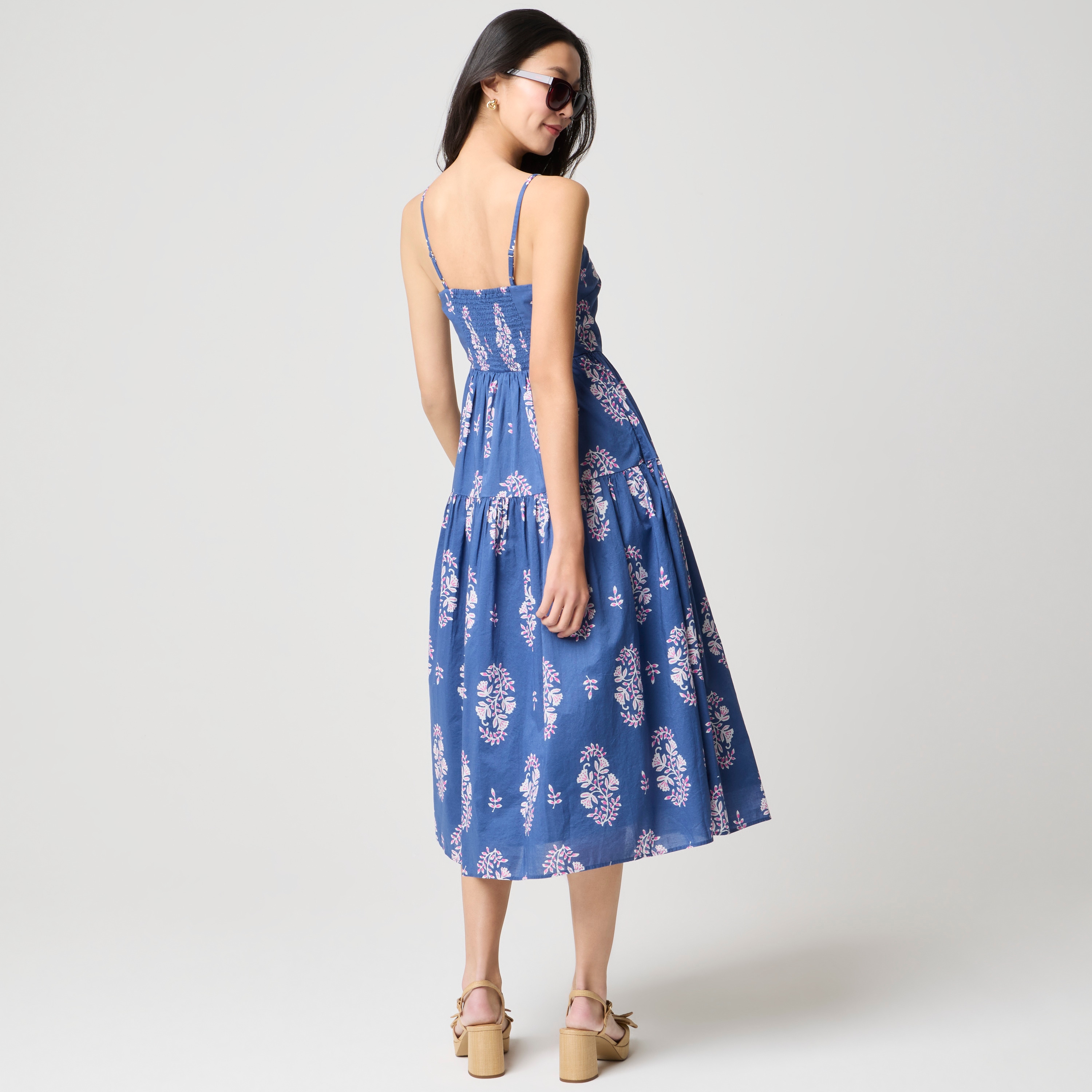 Strappy midi dress