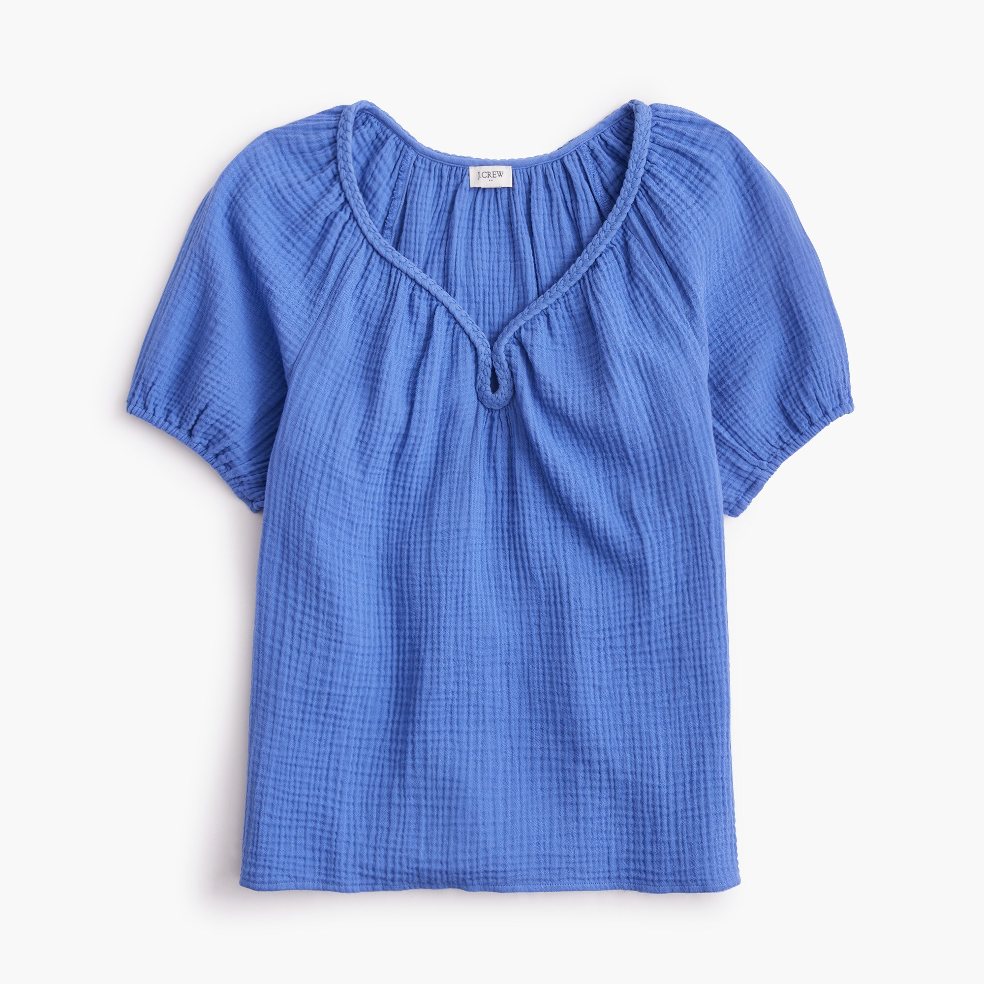 Madison Cuff Sleeve Gauze Top