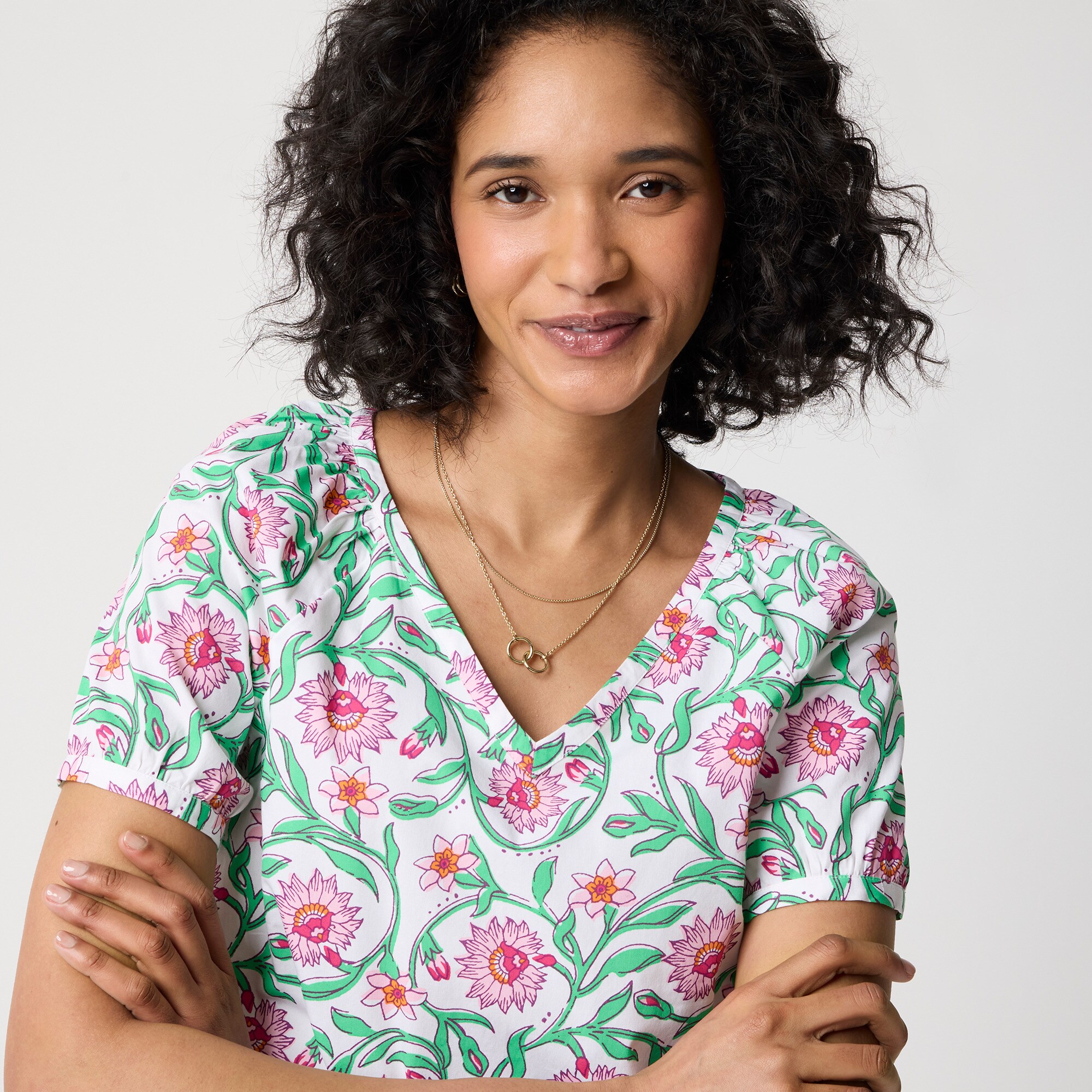 Factory: Cotton Poplin Top For Women