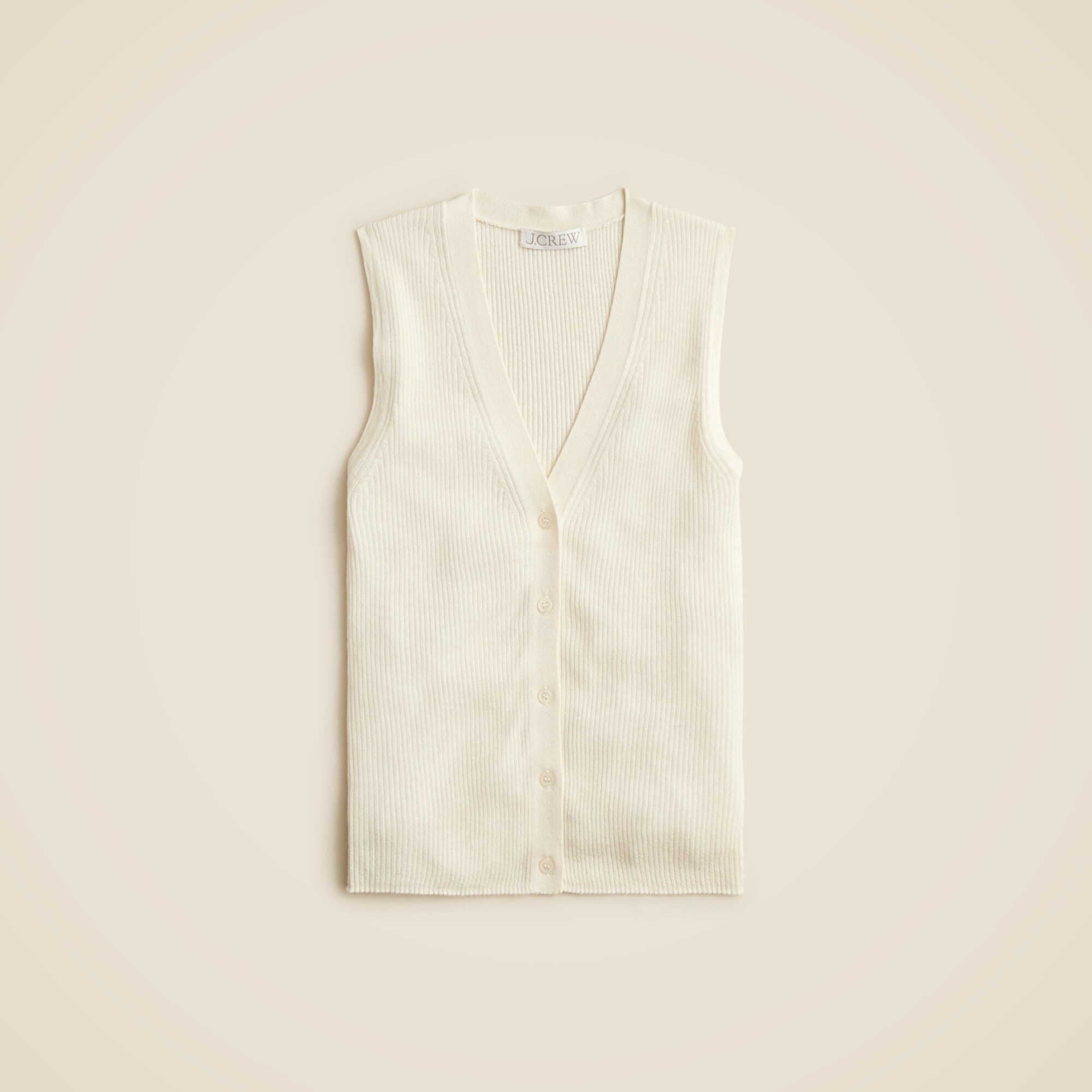 Cashmere-silk blend sweater shell