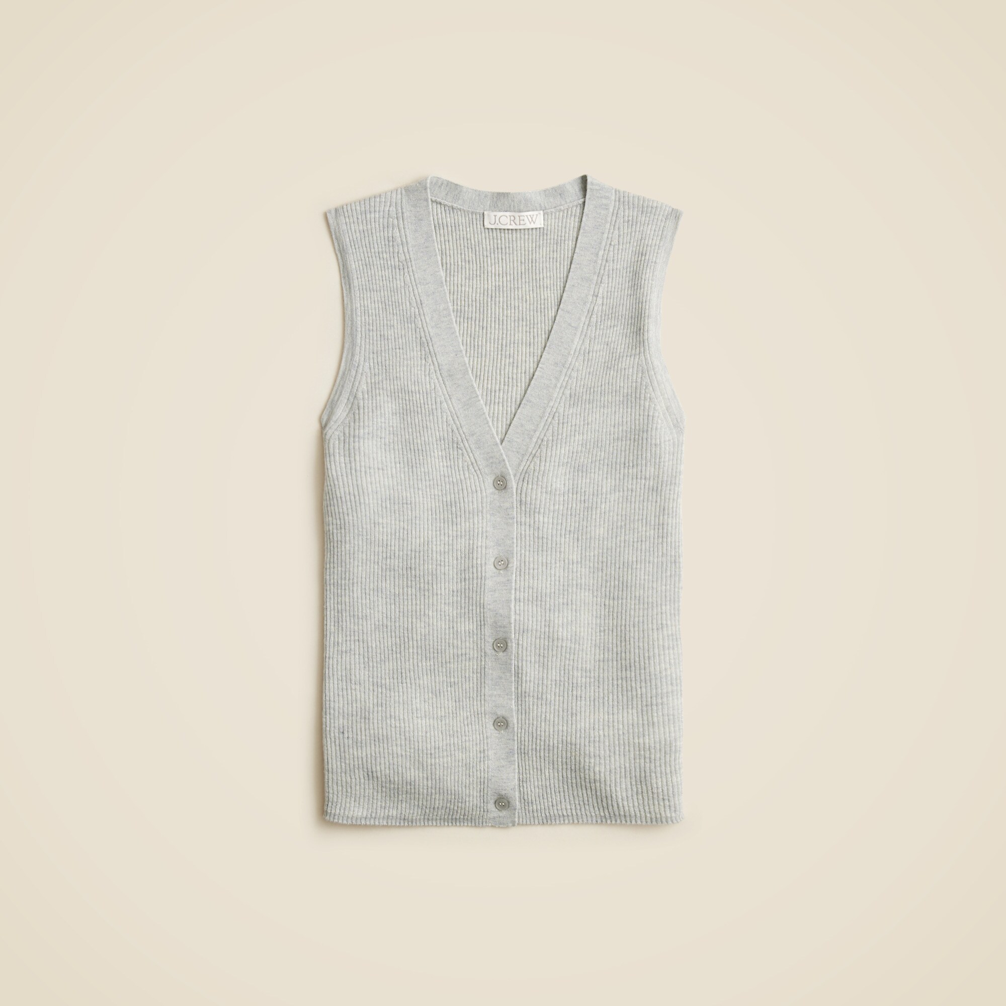 Cashmere-silk blend sweater shell