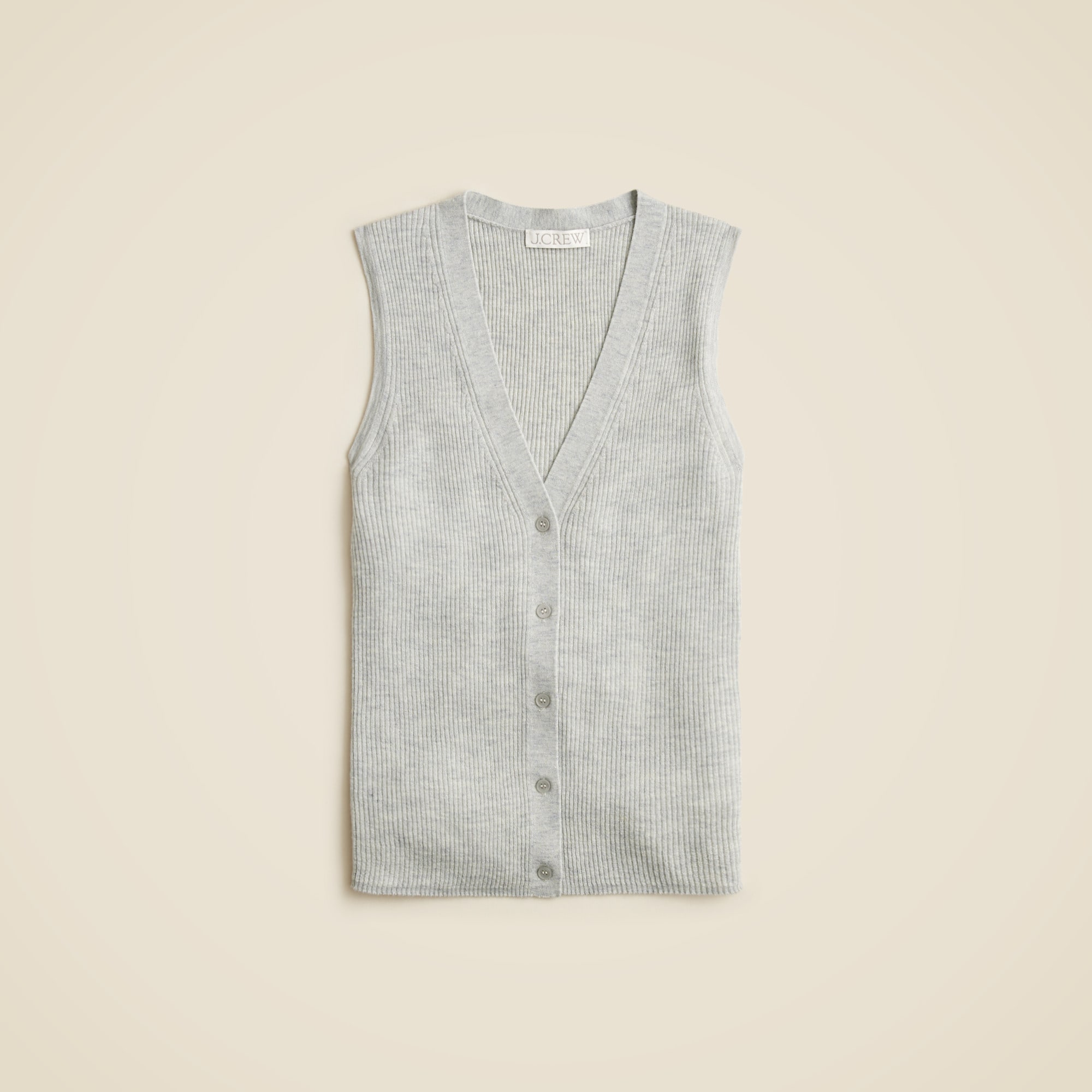 Cashmere-silk blend sweater shell