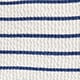 Girls' smocked two-piece swimsuit with UPF 50+ fabric WHITE BLUE