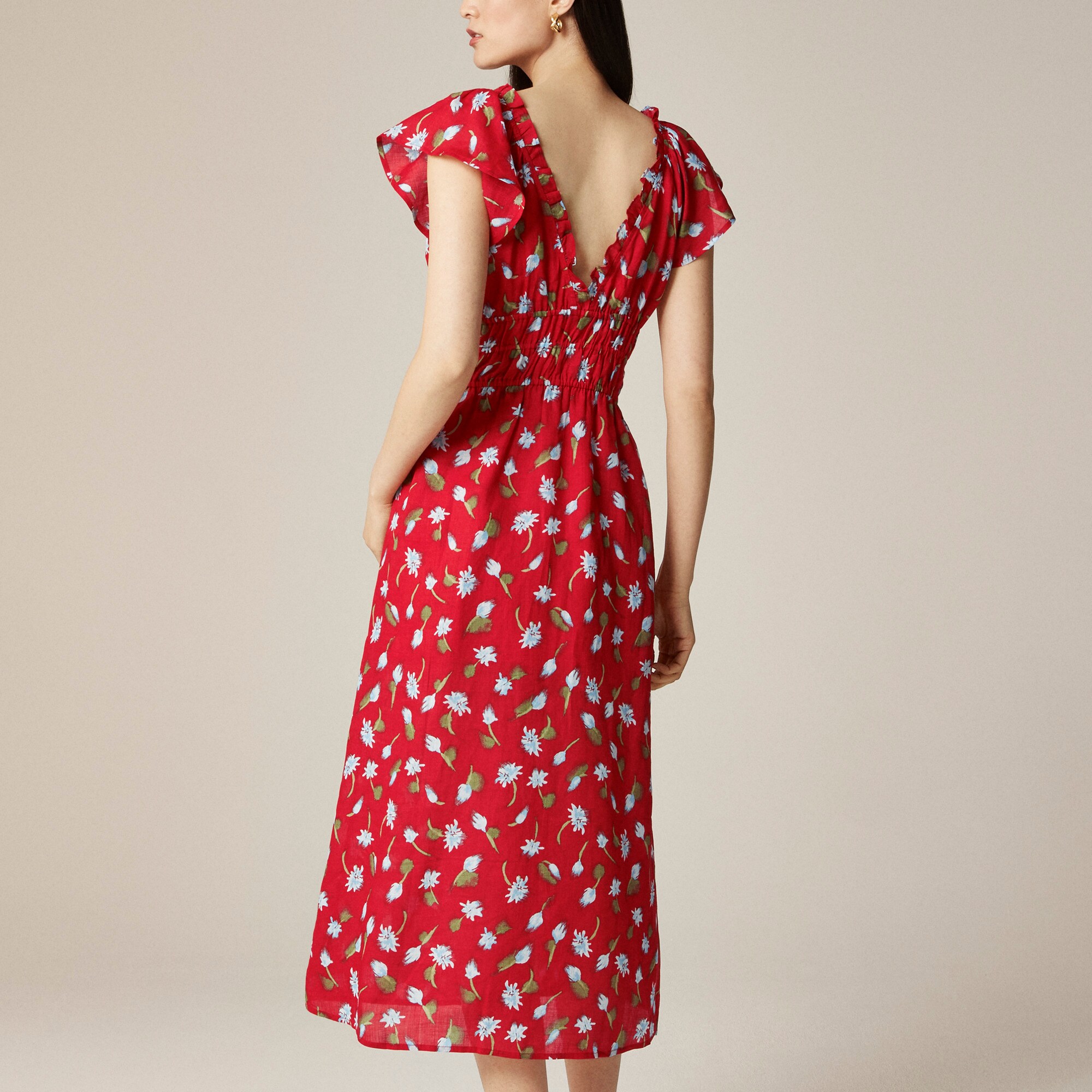 Palermo dress in ramie