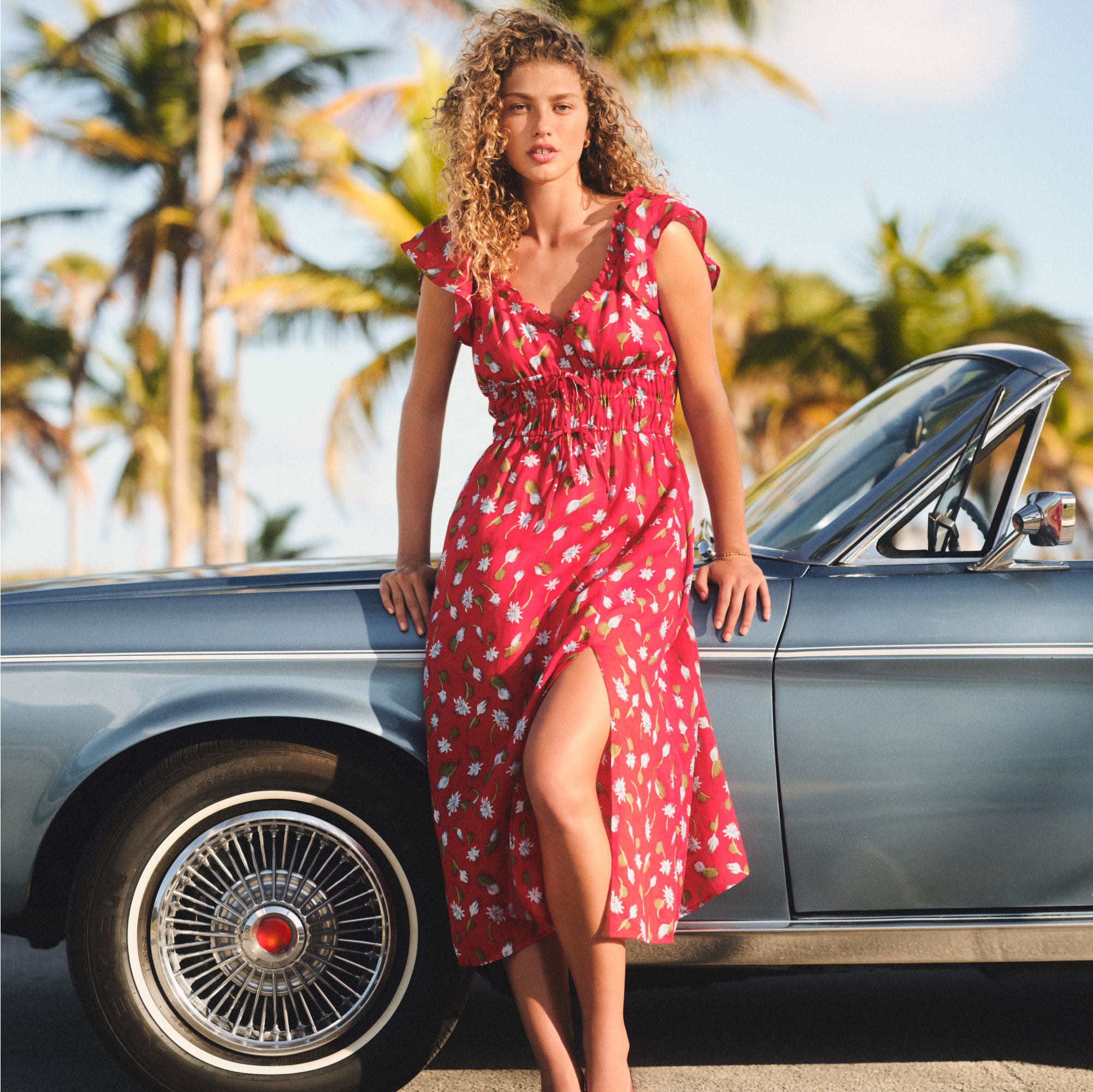 womens Palermo dress in ramie