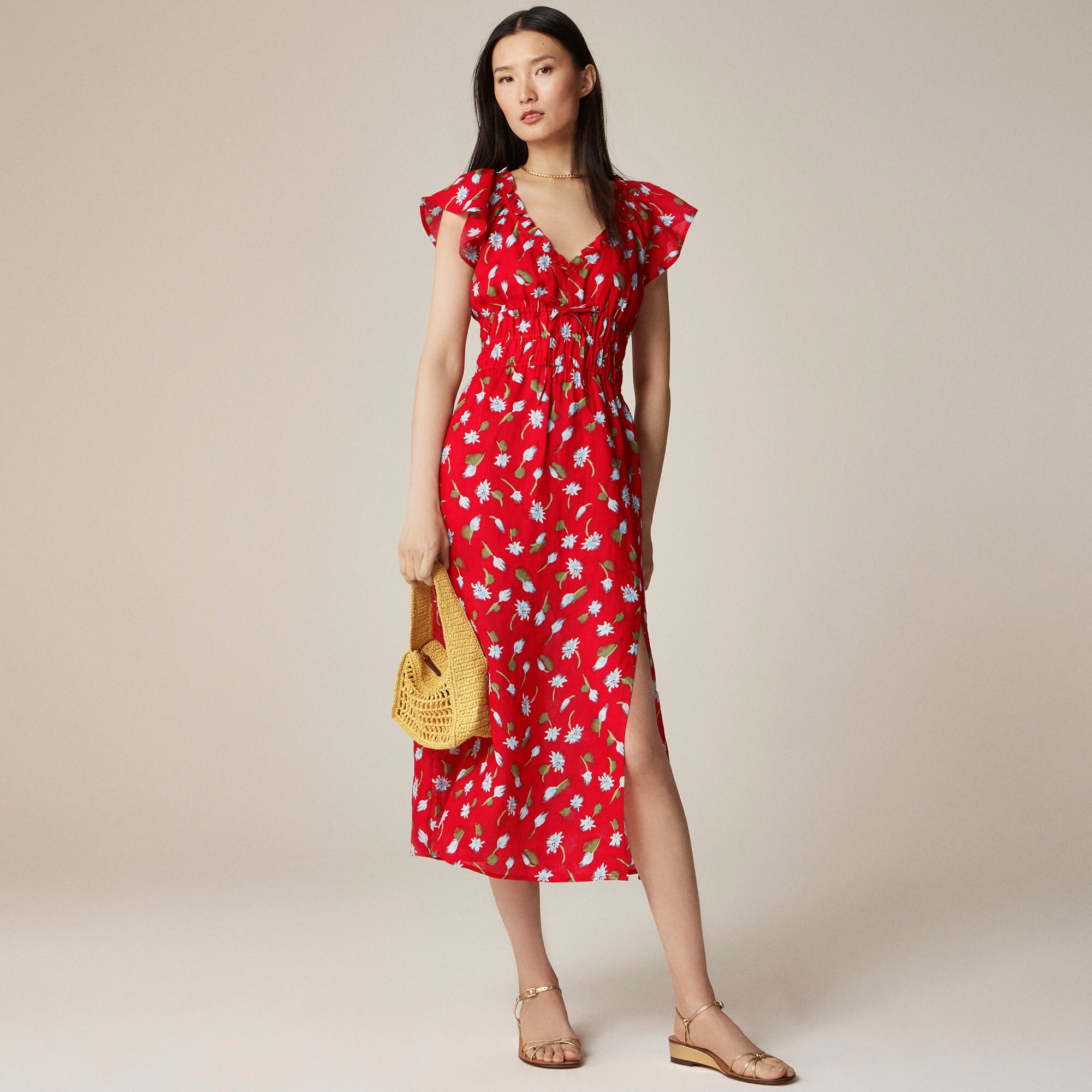  Tall Palermo dress in ramie