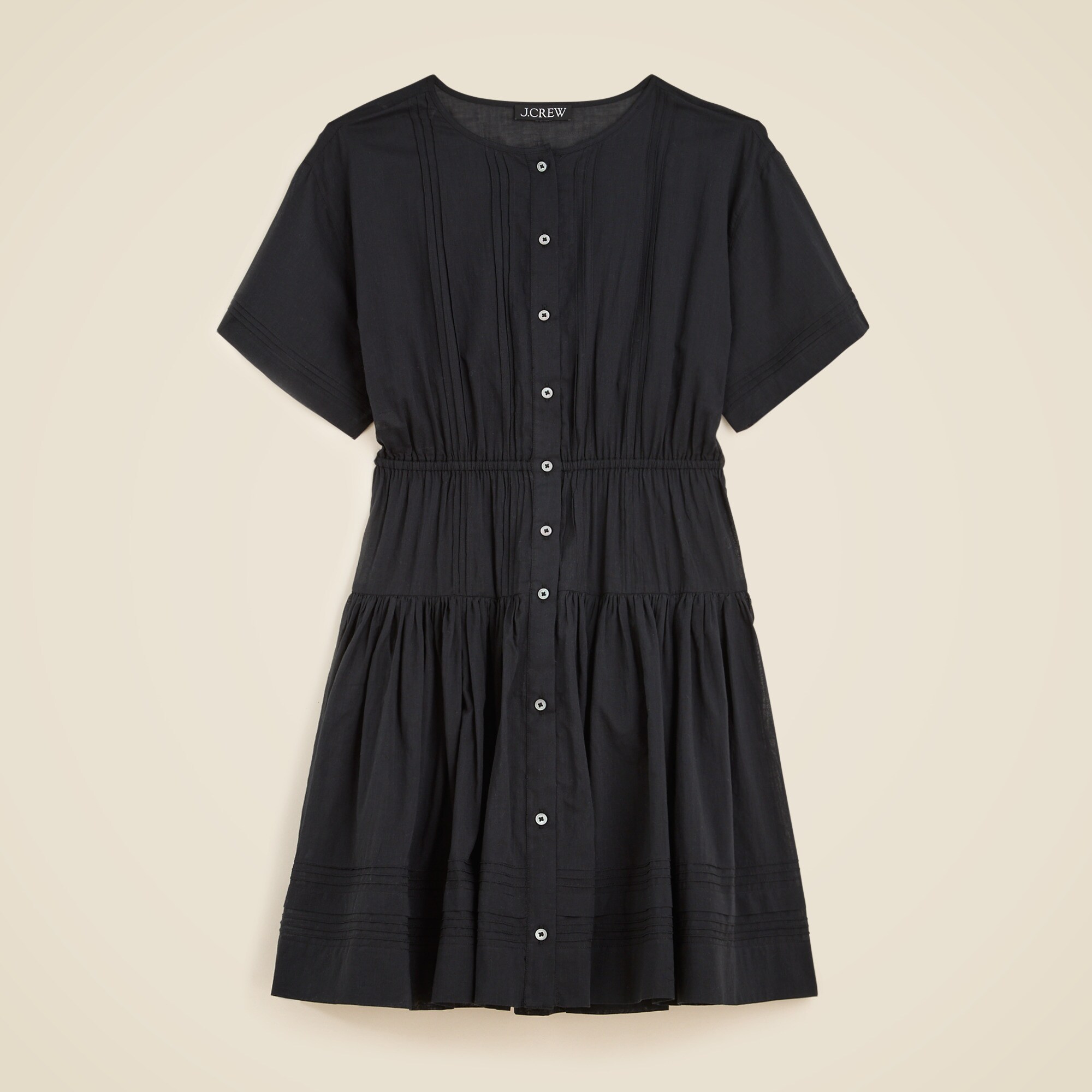white christmas dresses Shell Shirt Dress Ecru / One Size main image 0