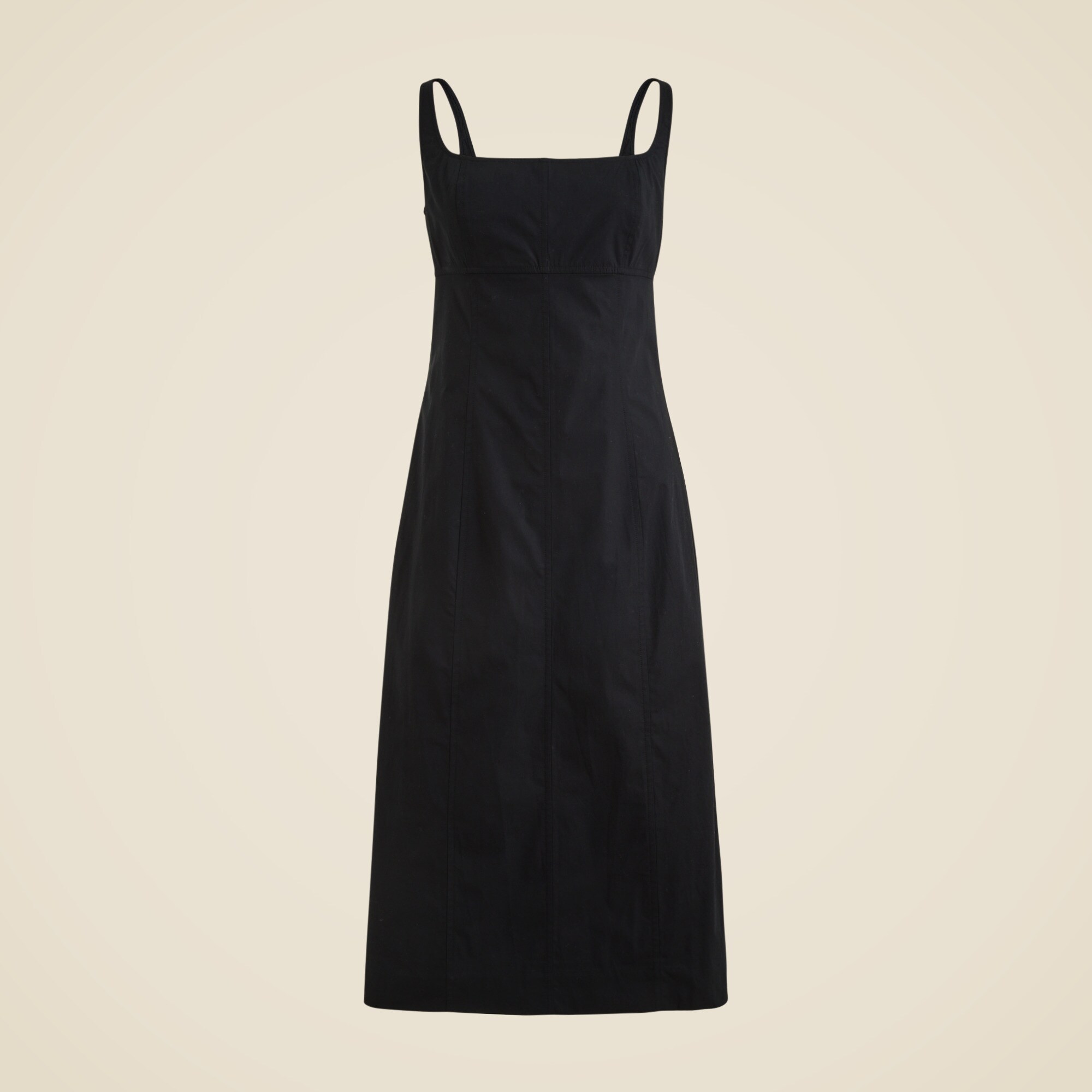 seamed squareneck midi dress Loft Seamed Waist Square Neck Midi Dress Size 2XL Sailor Navy Women's