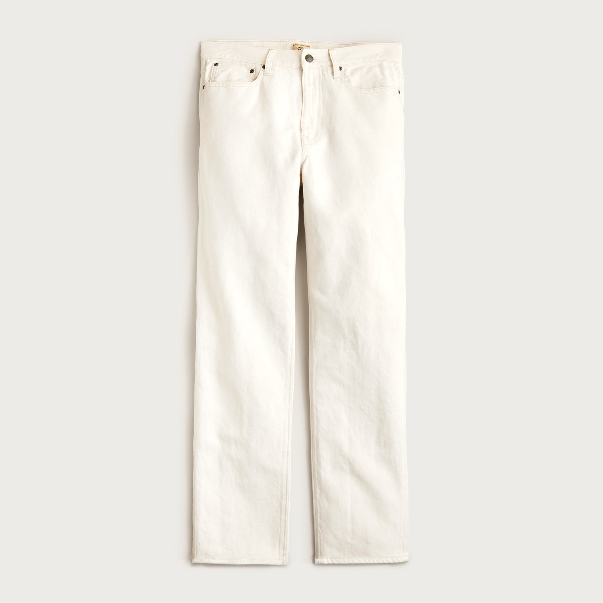 Classic summerweight jean in cotton-linen blend