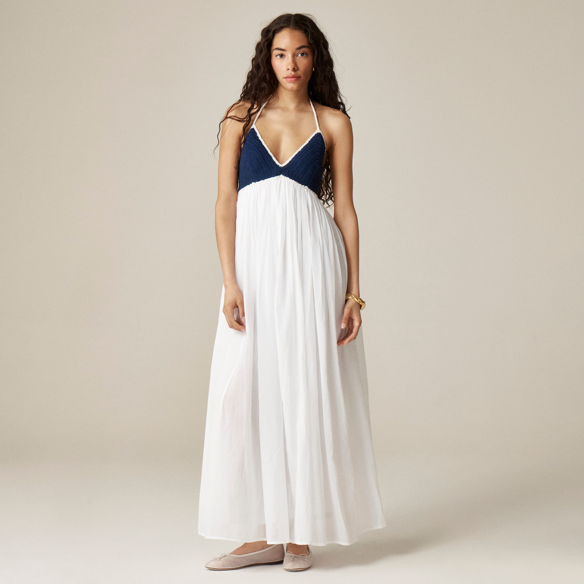 Crochet mixy dress
