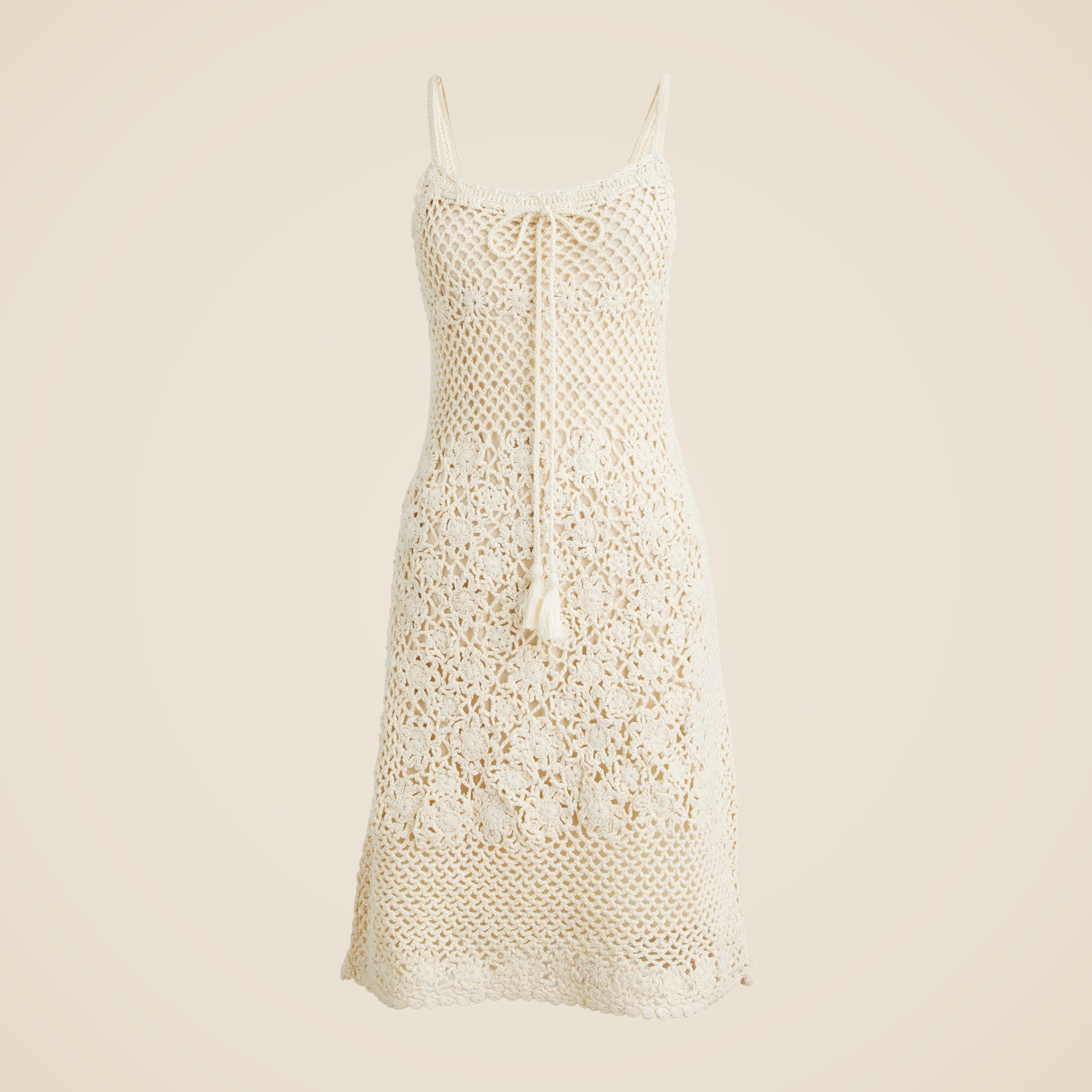  Crochet sweater-dress