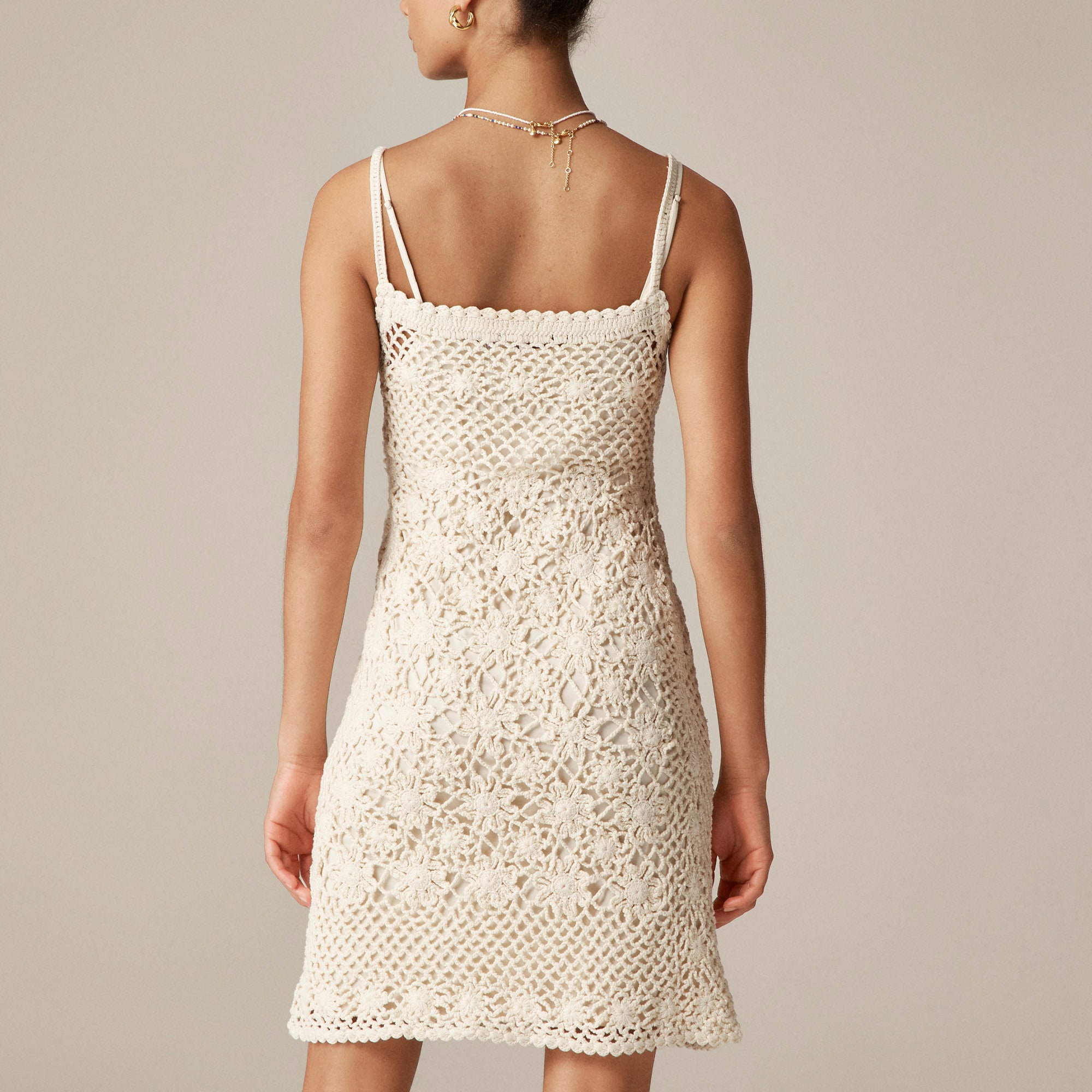 womens Crochet sweater-dress