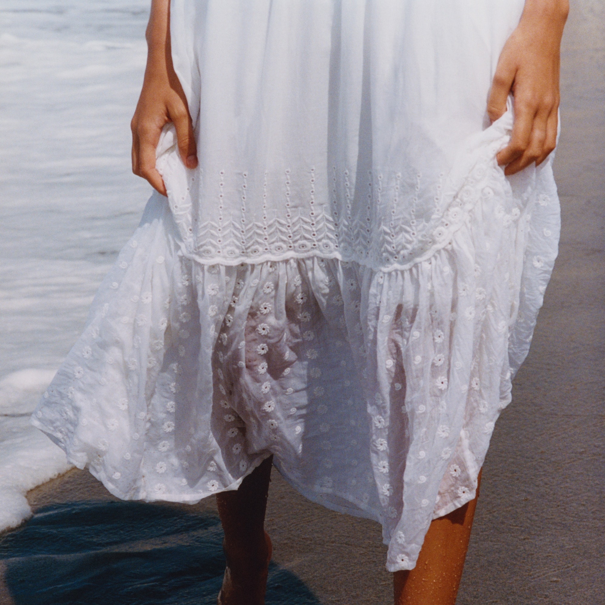 Arden dress in cotton voile