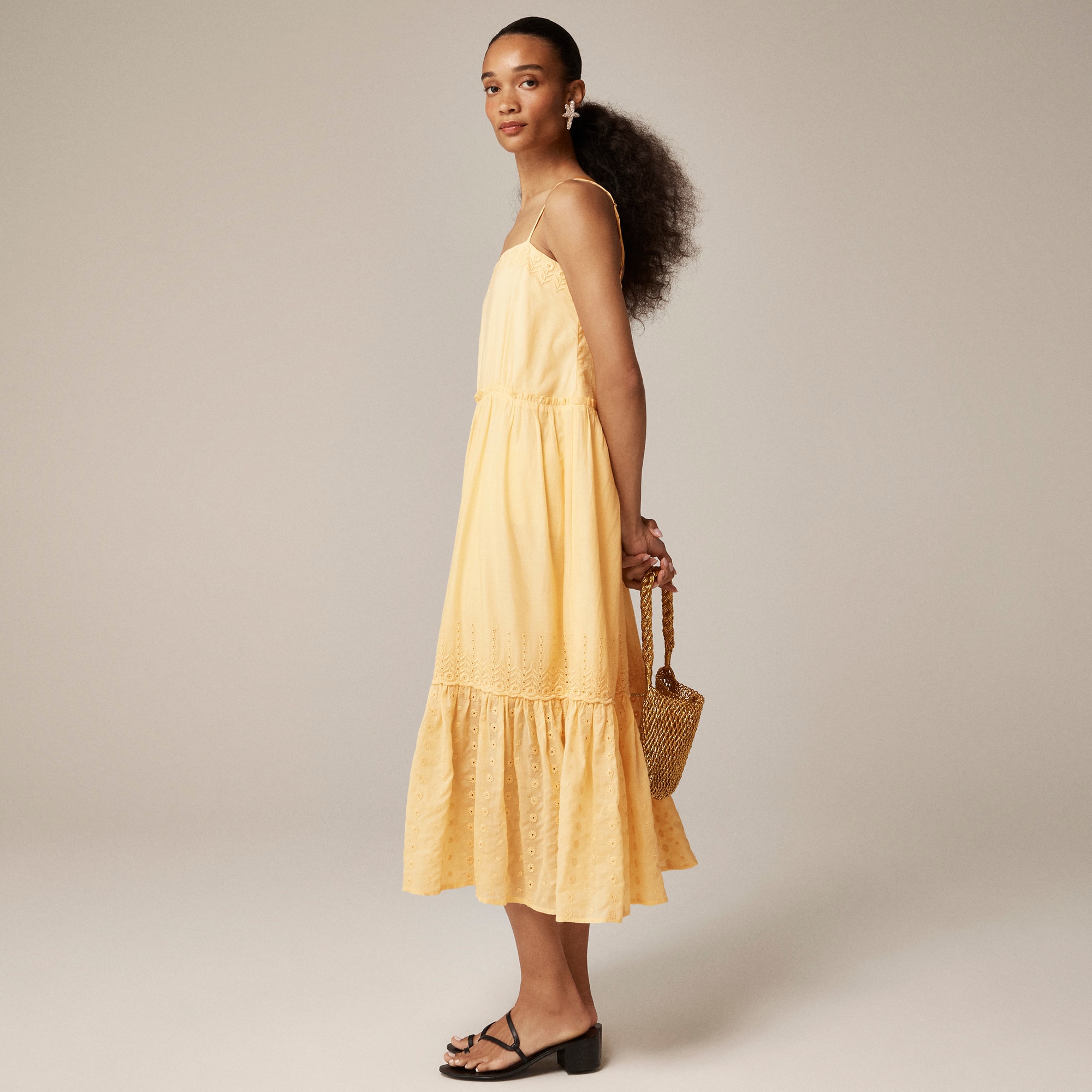 Sorrento dress in cotton voile