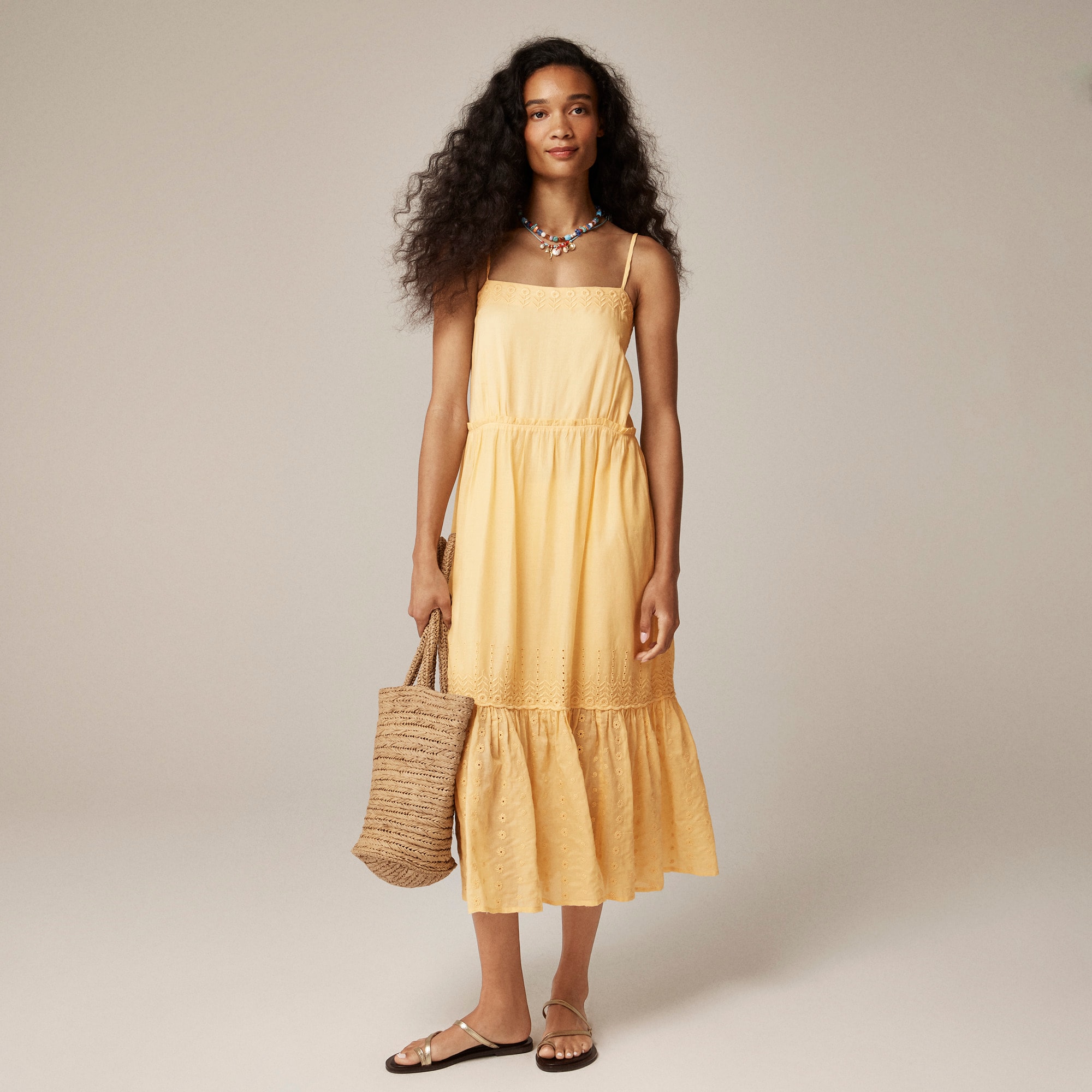 Sorrento dress in cotton voile