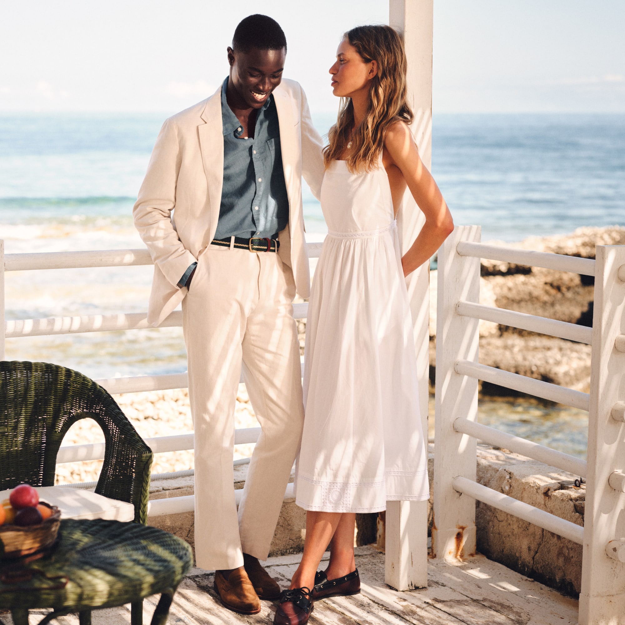 Embroidered Apron Dress For Women | J.Crew