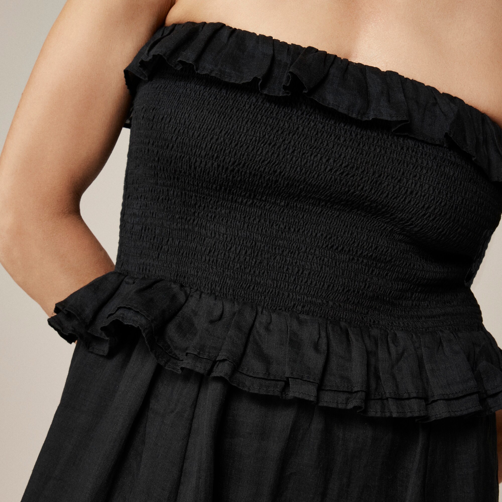 Ravenna dress in ramie