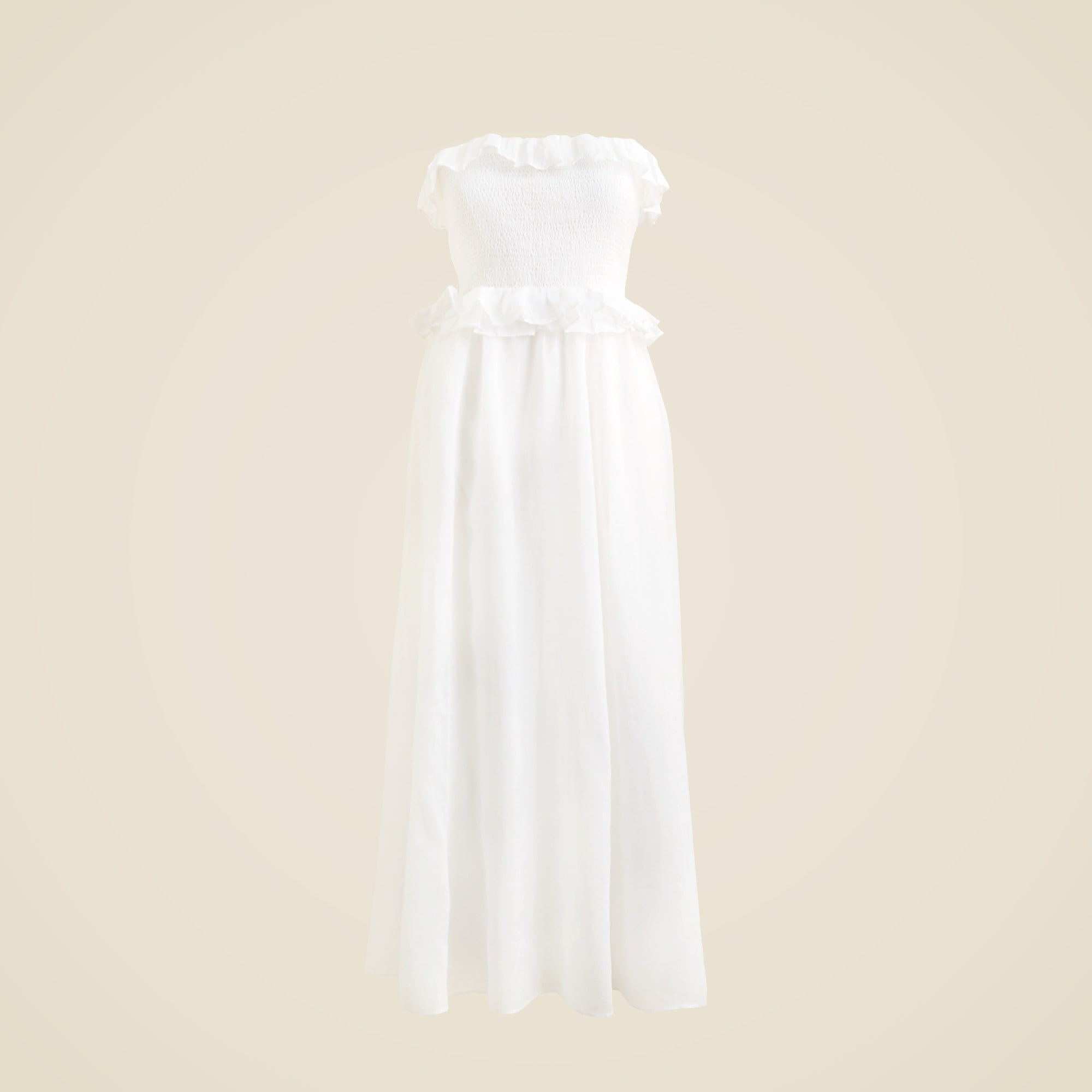 Petite Ravenna dress in ramie