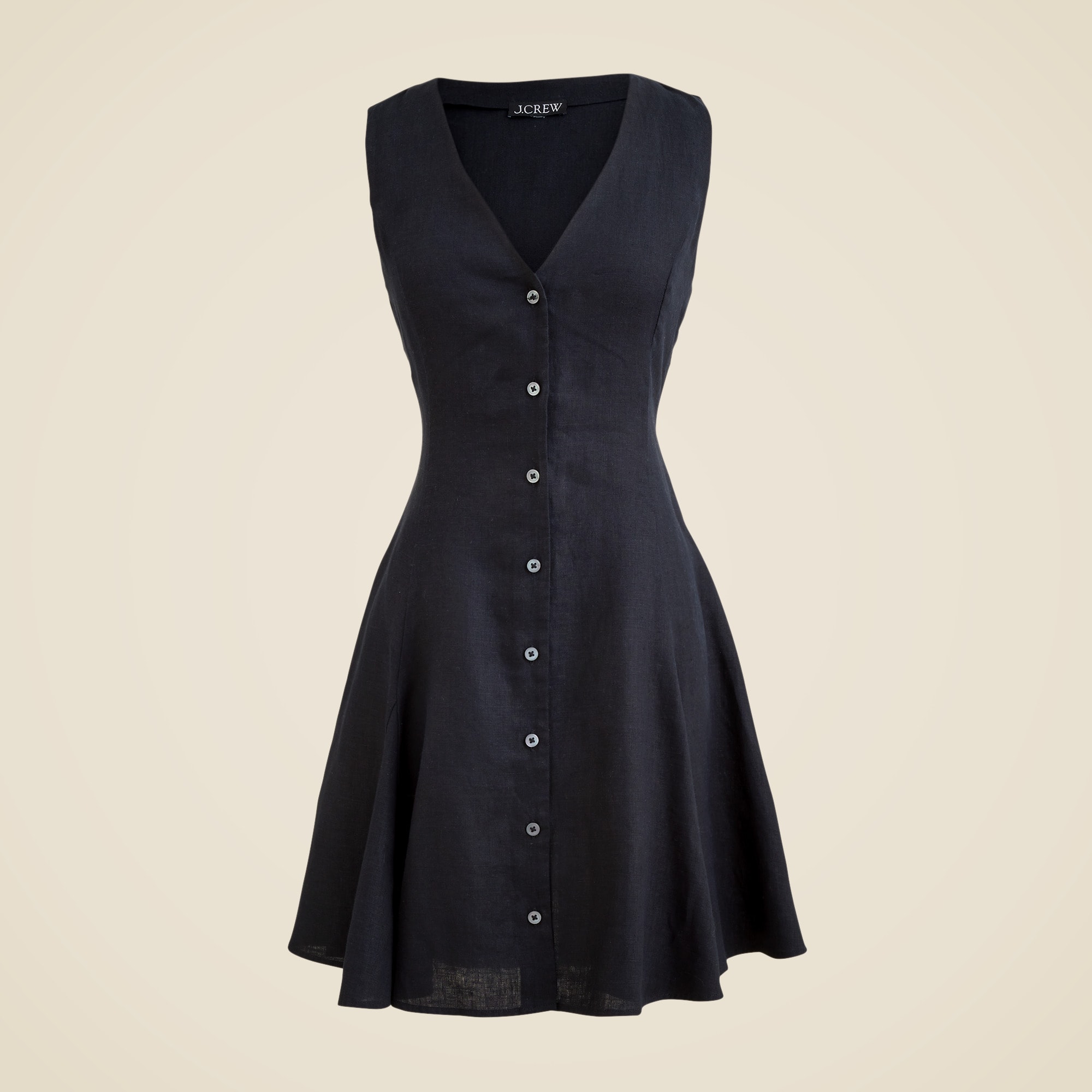  Linen mini dress