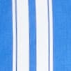 Striped ruffle-sleeve mini shirtdress BRIGHT GROTTO WHITE