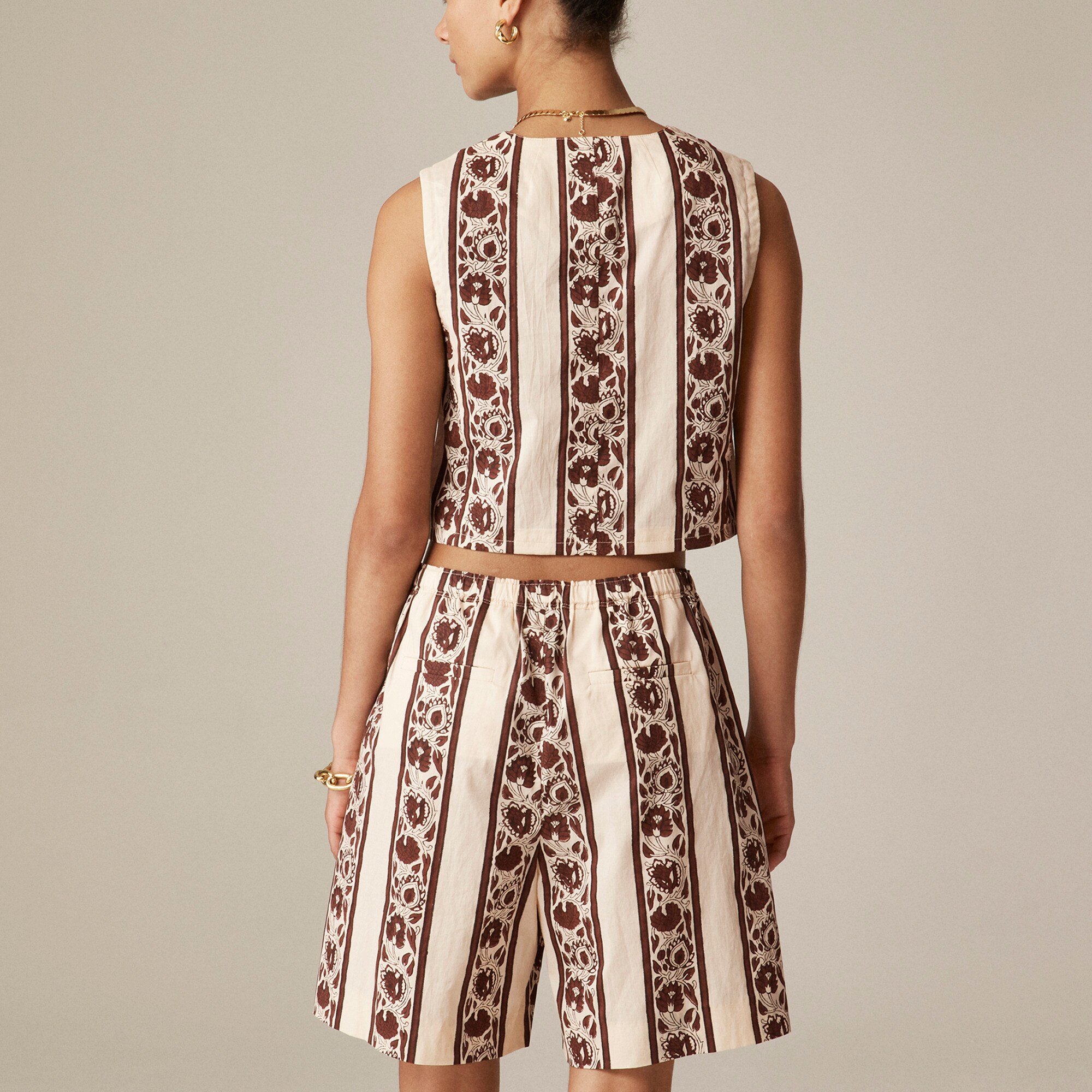 SZ Blockprints™ X J.Crew Classic Vest For Women | J.Crew