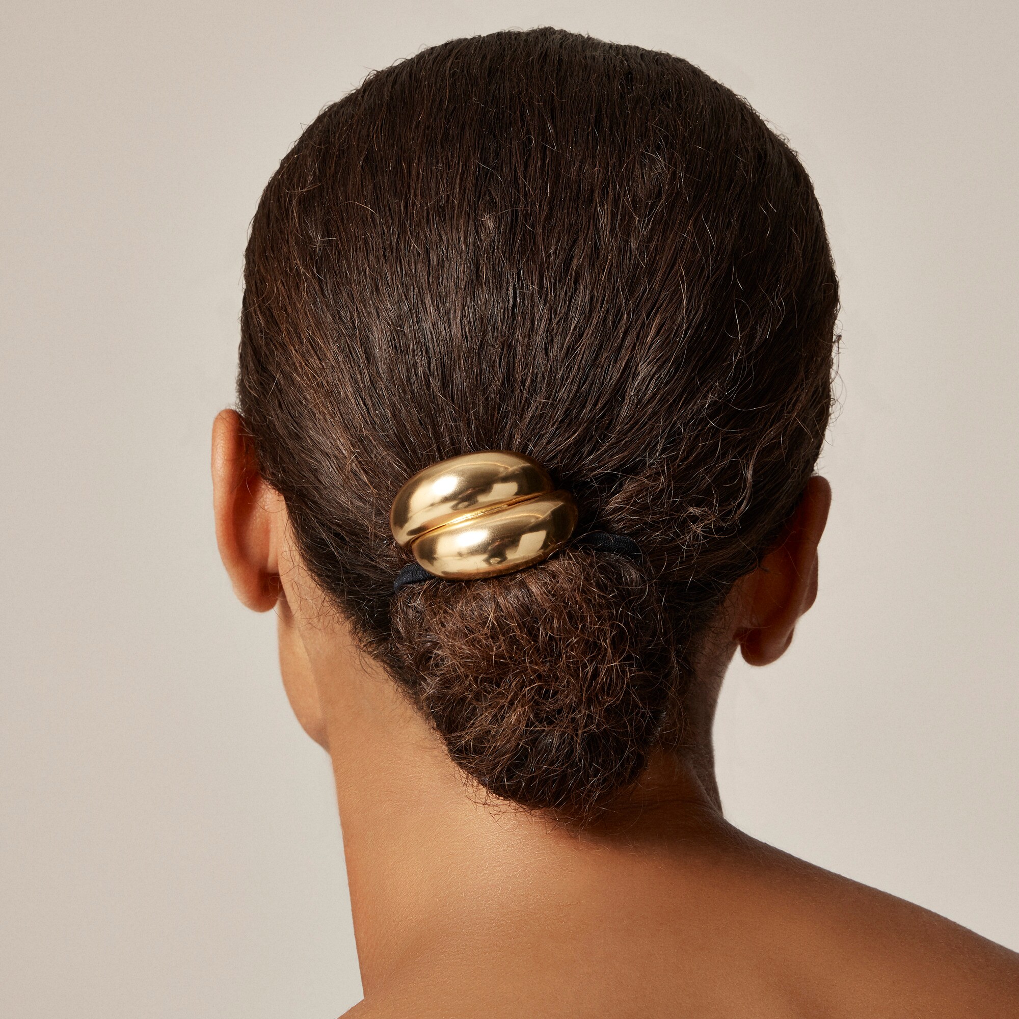 Metal hair tie
