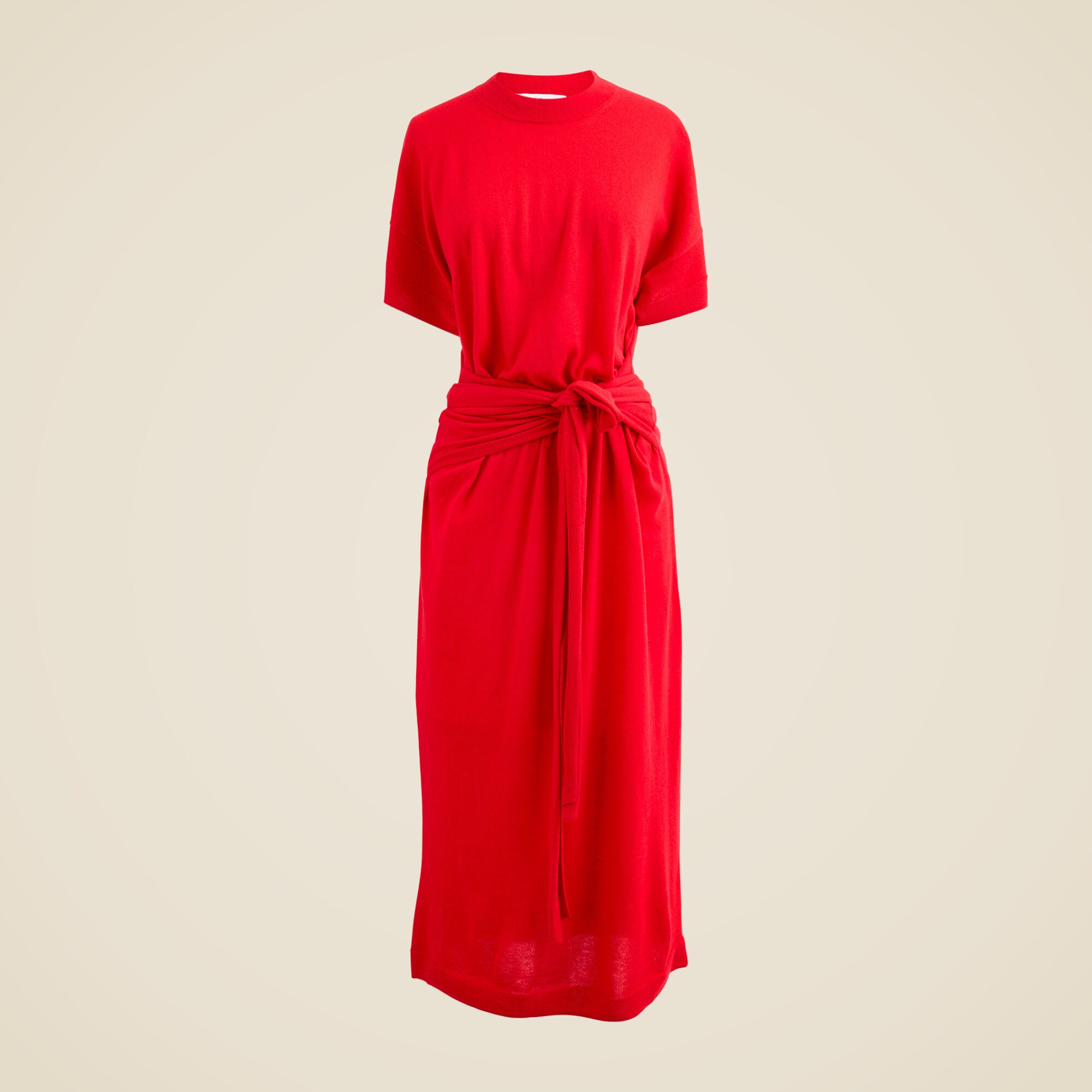 Spring Street Featherweight Cashmere Wrap Dress For Women | J.Crew