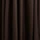 Collection ruched maxi dress in luster georgette DEEP CHOCOLATE