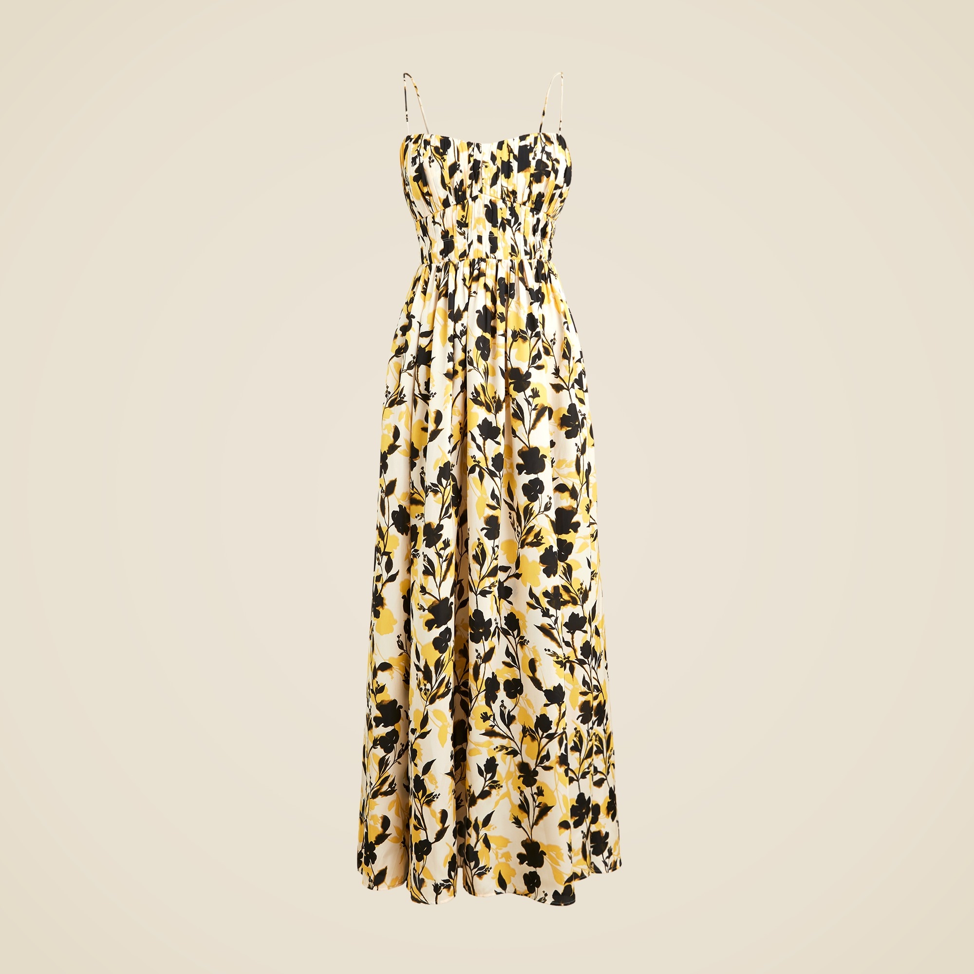 womens Collection ruched maxi dress in luster georgette