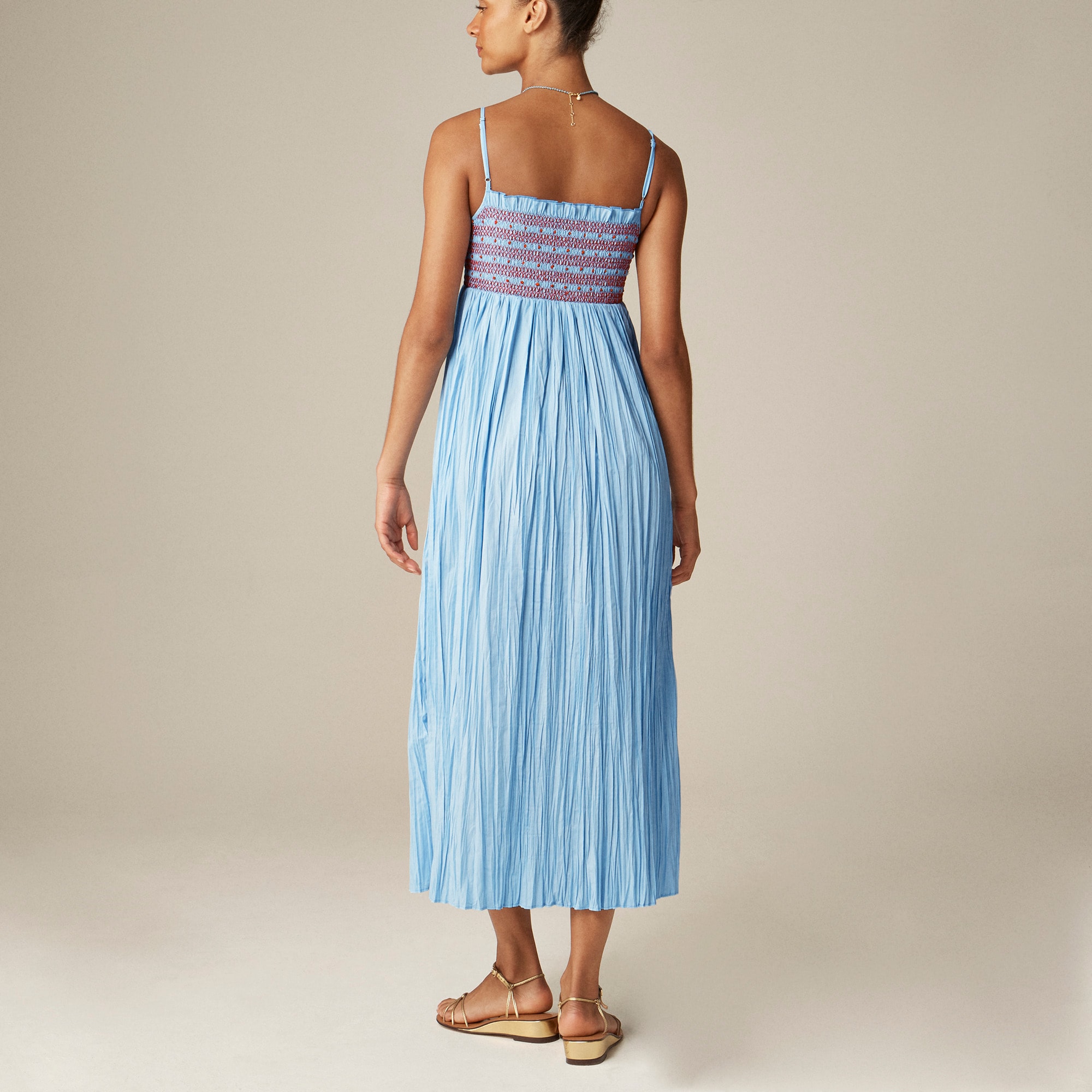 Catania crinkled dress