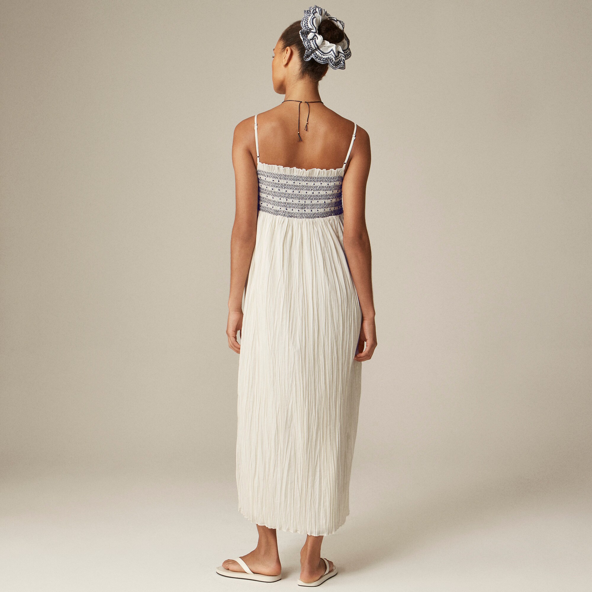 Catania crinkled dress