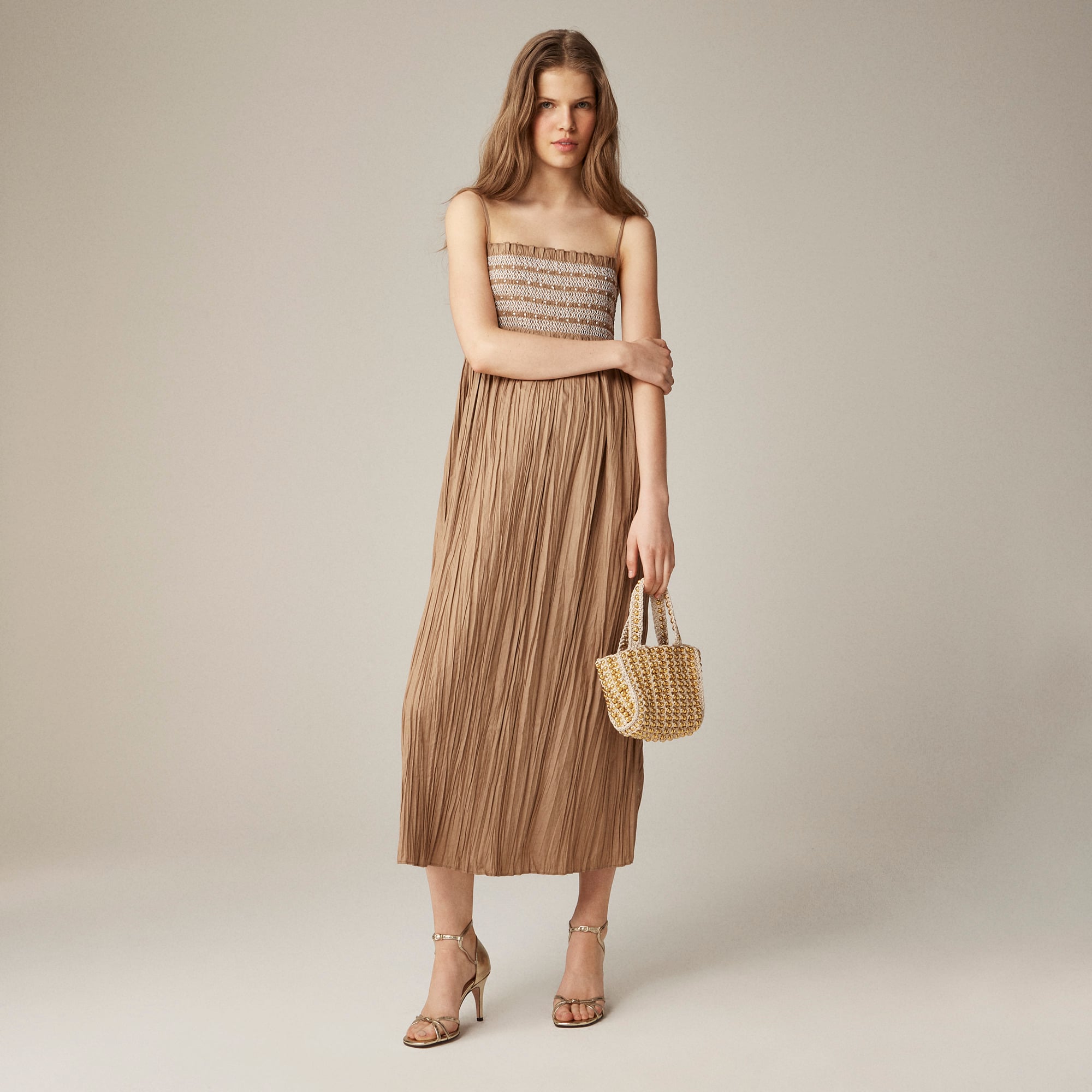 Catania crinkled dress