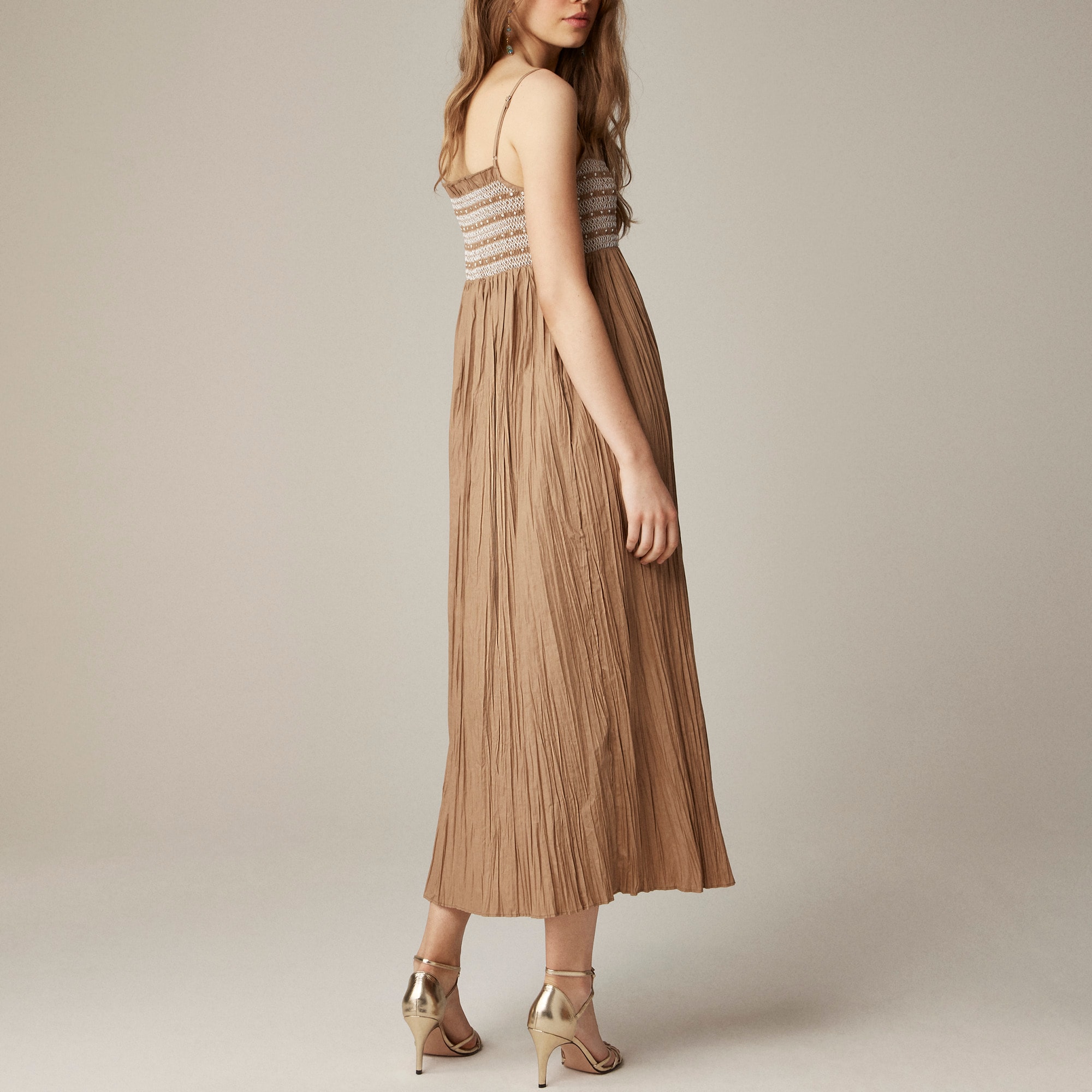 Catania crinkled dress