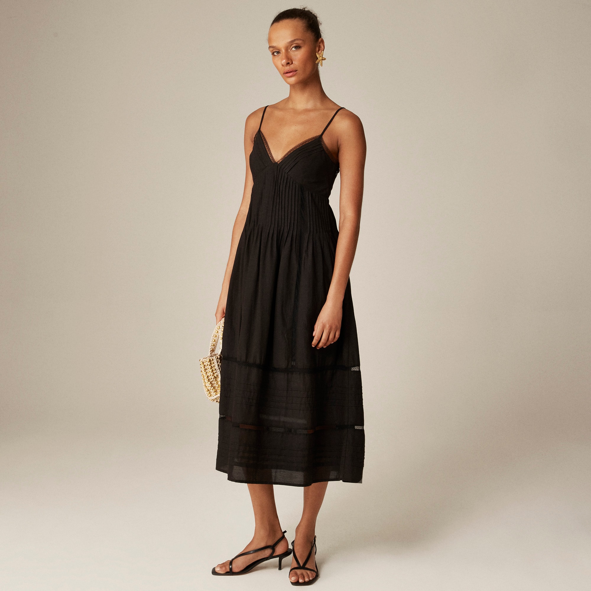 milano dress in cotton voile Milano Dress In Cotton Voile For Women