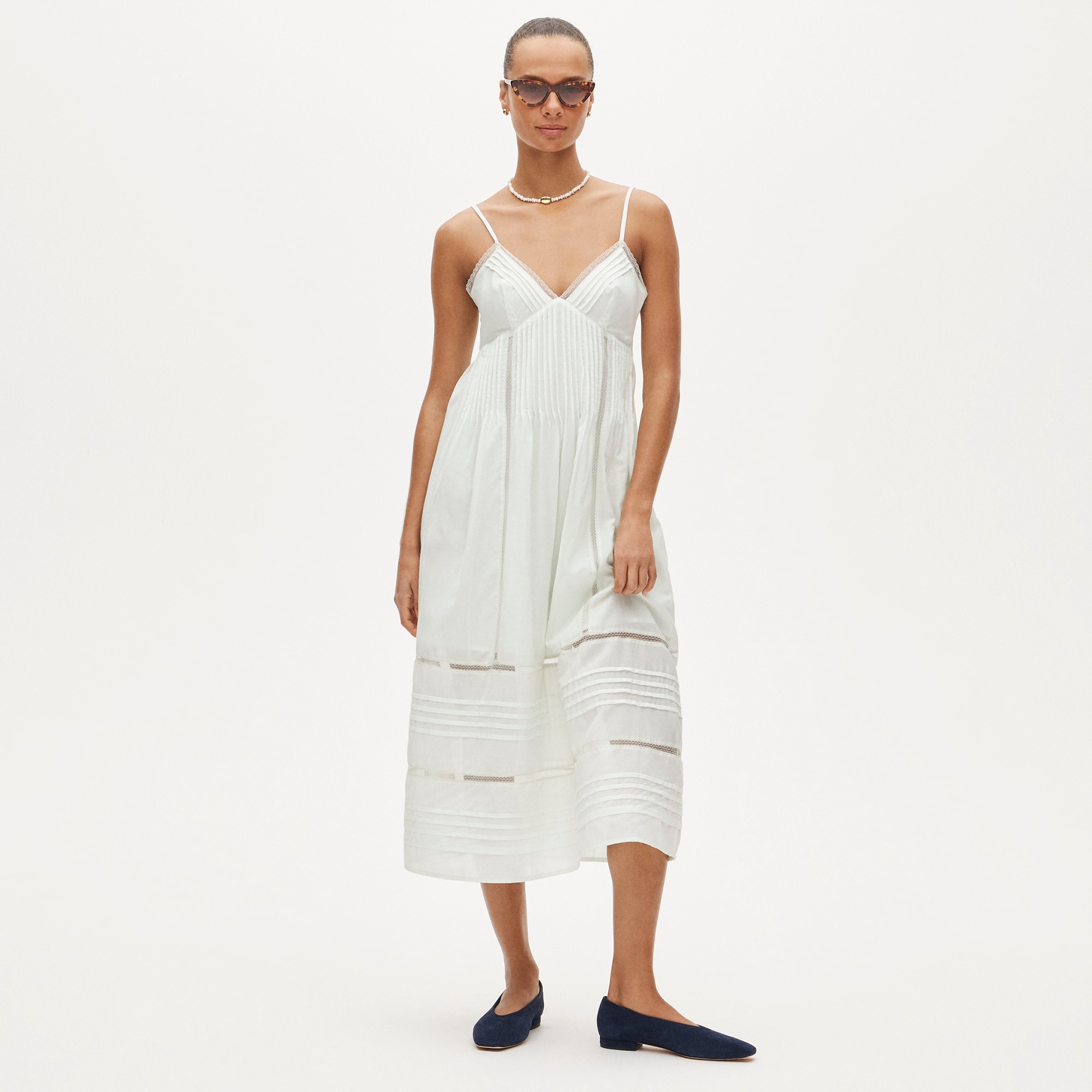 Milano Dress In Cotton Voile For Women | J.Crew