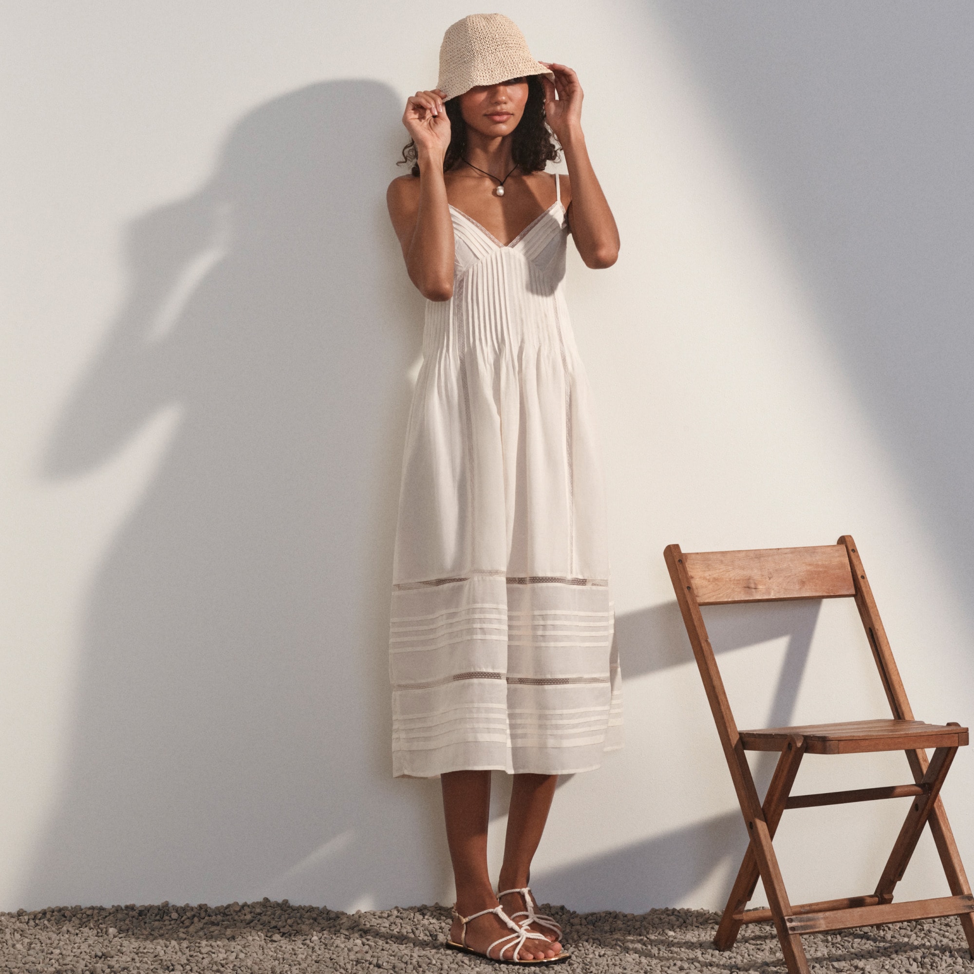Milano dress in cotton voile