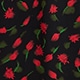 Chiffon slip skirt with mirror embellishments BLACK MULTI