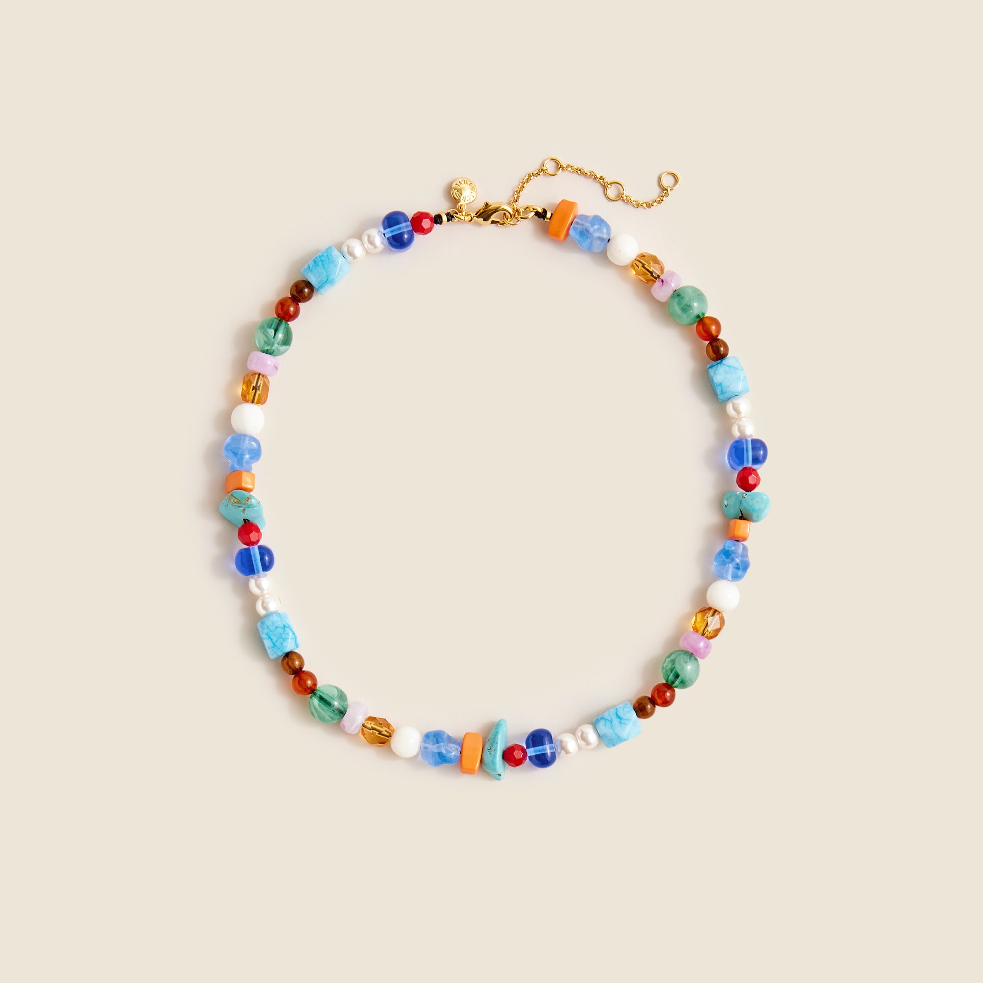 Mixed-bead necklace