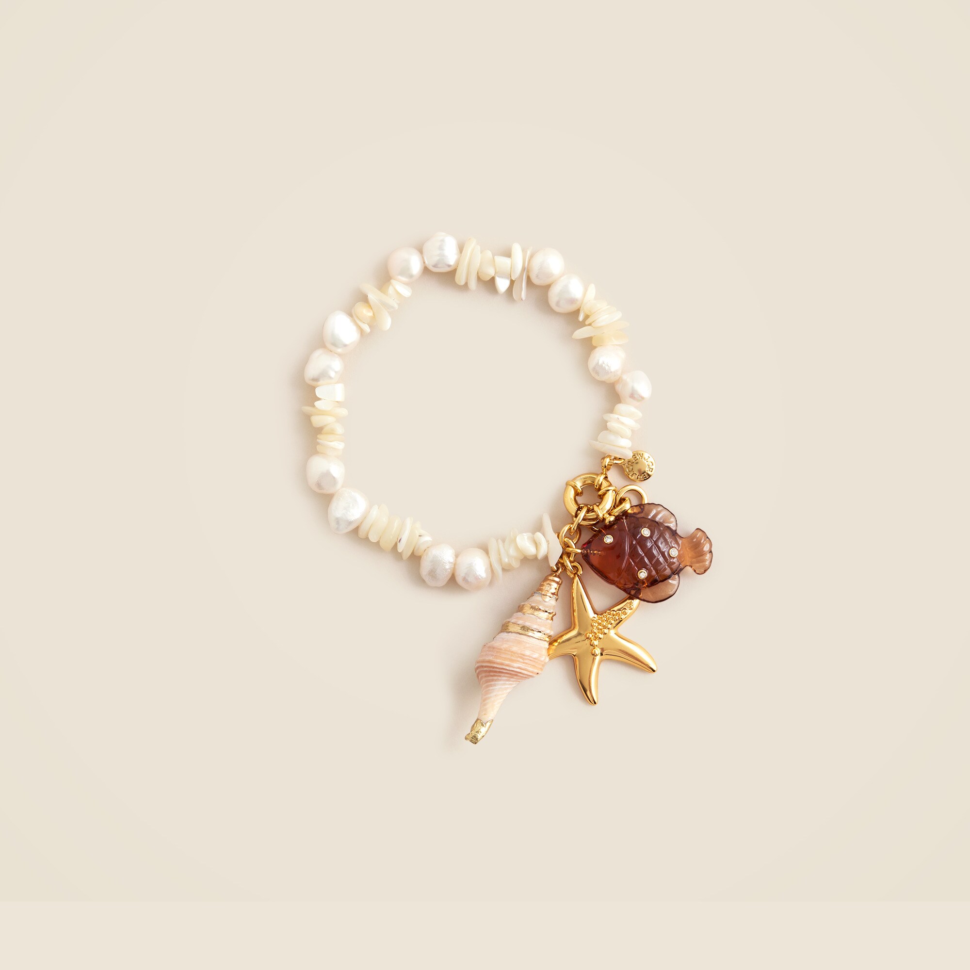 Nautical charm bracelet